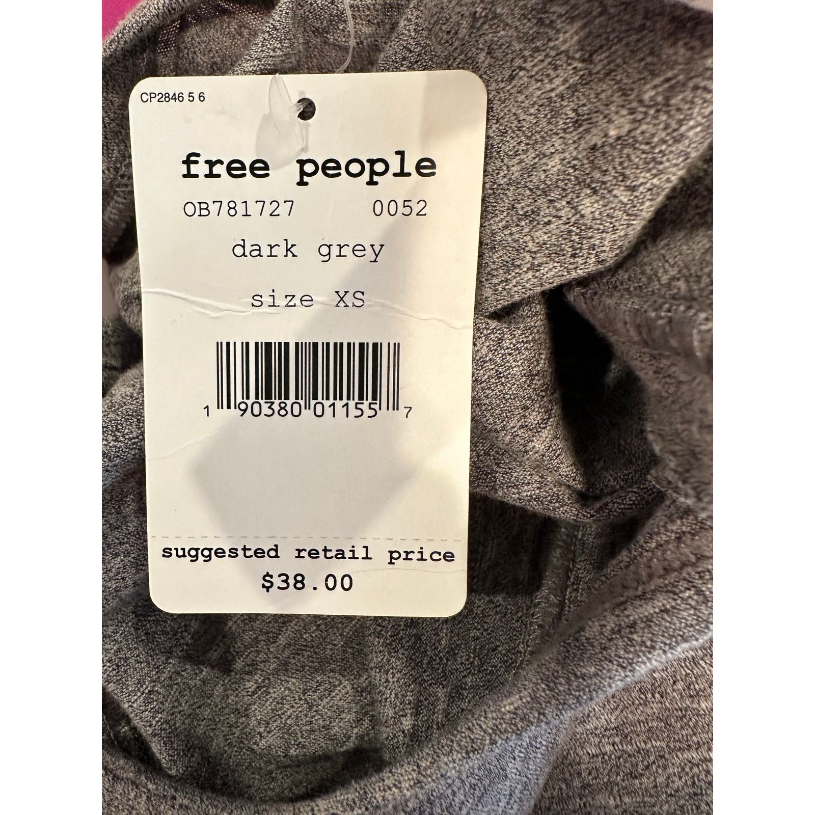 Free People Free People Stevie Split Back Tank Gray XS Size XS / US 0-2 / IT 36-38 - 20 Thumbnail