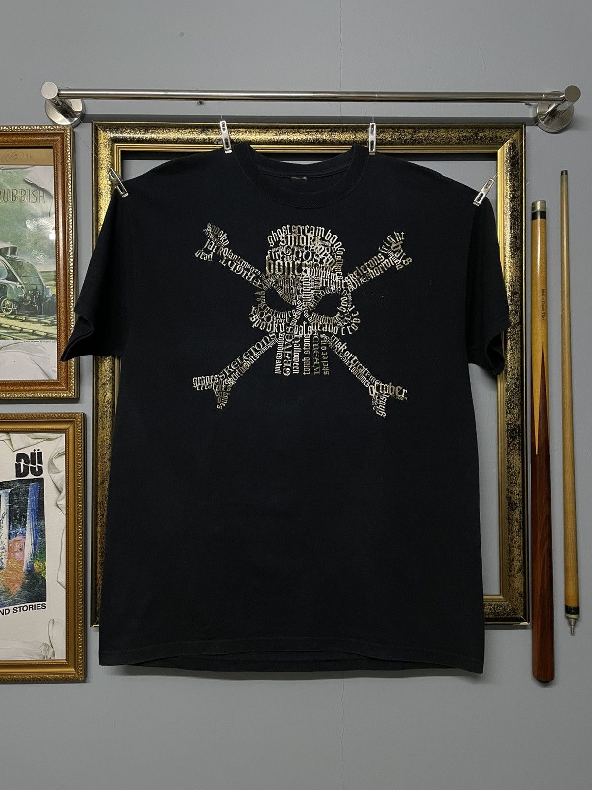 Vintage Vintage 1990s Ghost Scream Art Skull Big Print Photo Tshirt Size US L / EU 52-54 / 3 - 1 Thumbnail