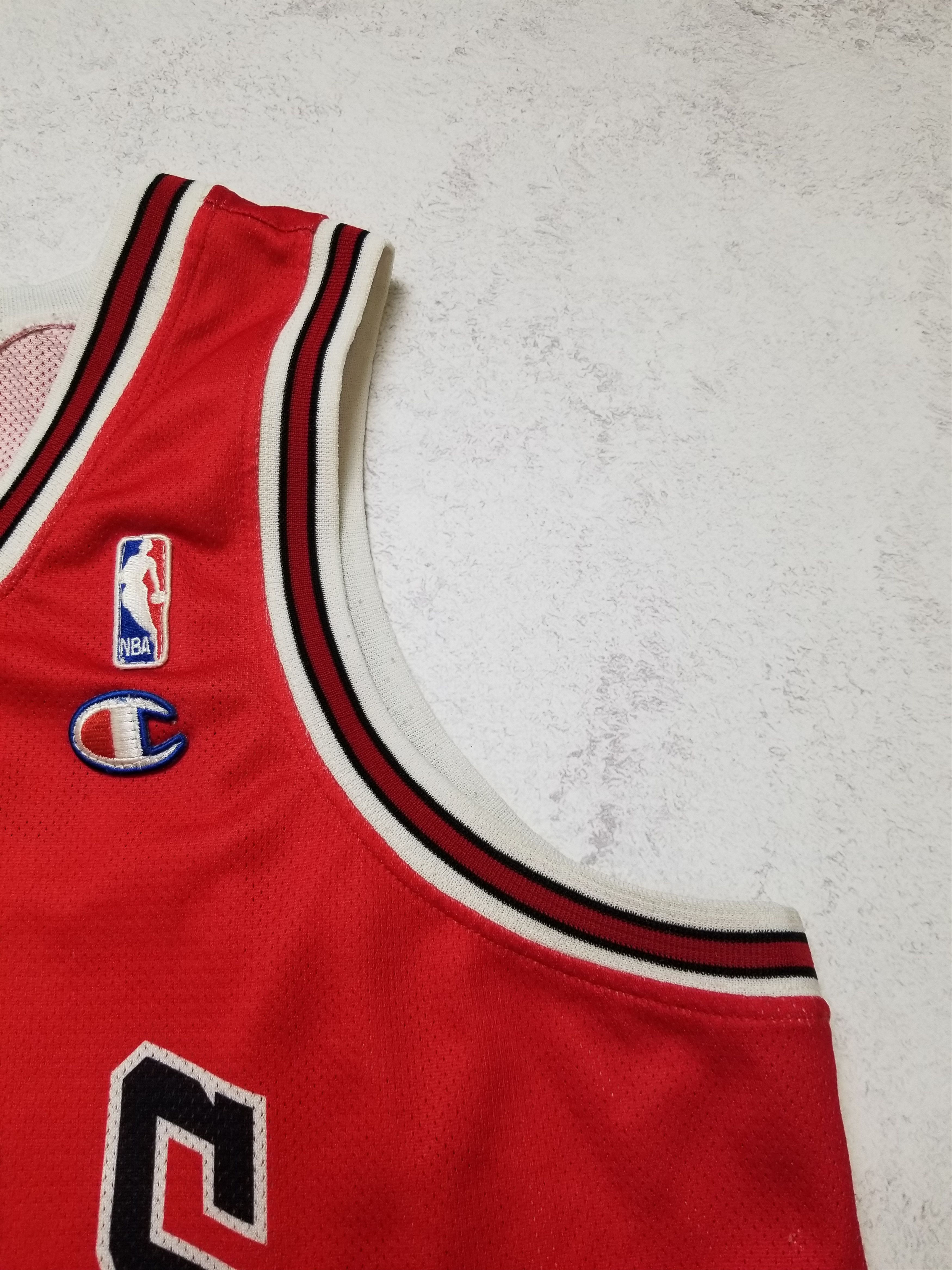 Champion Vintage Champion Toni Kukoc Chicago Bulls #7 Jersey Size US XXL / EU 58 / 5 - 14 Thumbnail