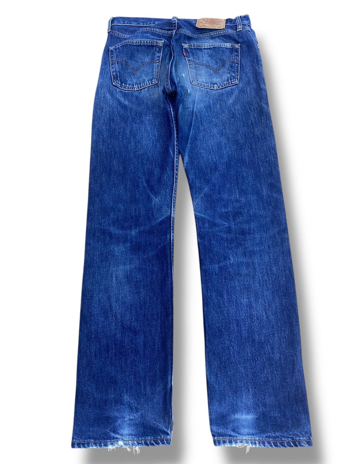 Levi's Levi’s Vintage Whiskers Dark Wash Style Straight Cut Jeans Size US 28 / EU 44 - 3 Thumbnail