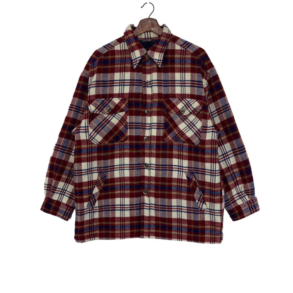 Gents × Vintage Vintage Gent’s Plaid Jacket Large Size Size US L / EU 52-54 / 3 - 1 Thumbnail