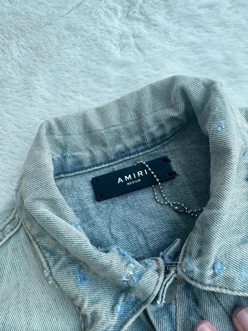 Amiri Amiri Size M denim jacket Size US M / EU 48-50 / 2 - 7 Thumbnail