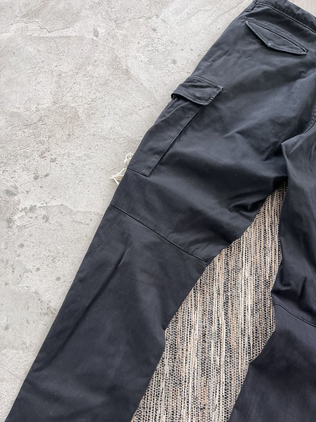 C.P. Company Vintage CP Company Black Slim Cargo Pants Casual Size US 34 / EU 50 - 13 Thumbnail