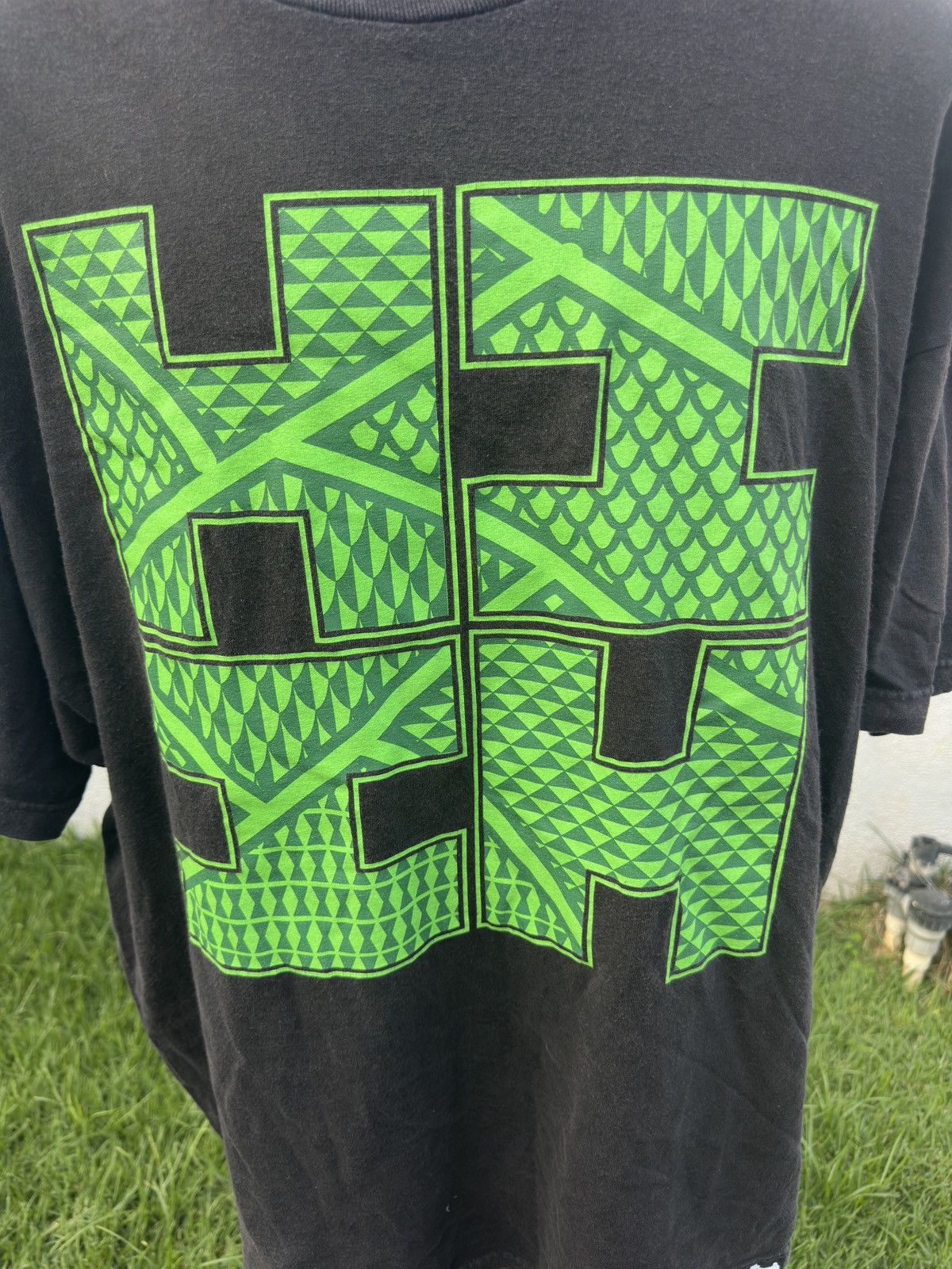 Other PreOwned Hawaii's Finest T-Shirt Men's XXXL Black/Green 3XL Size US XXL / EU 58 / 5 - 3 Thumbnail