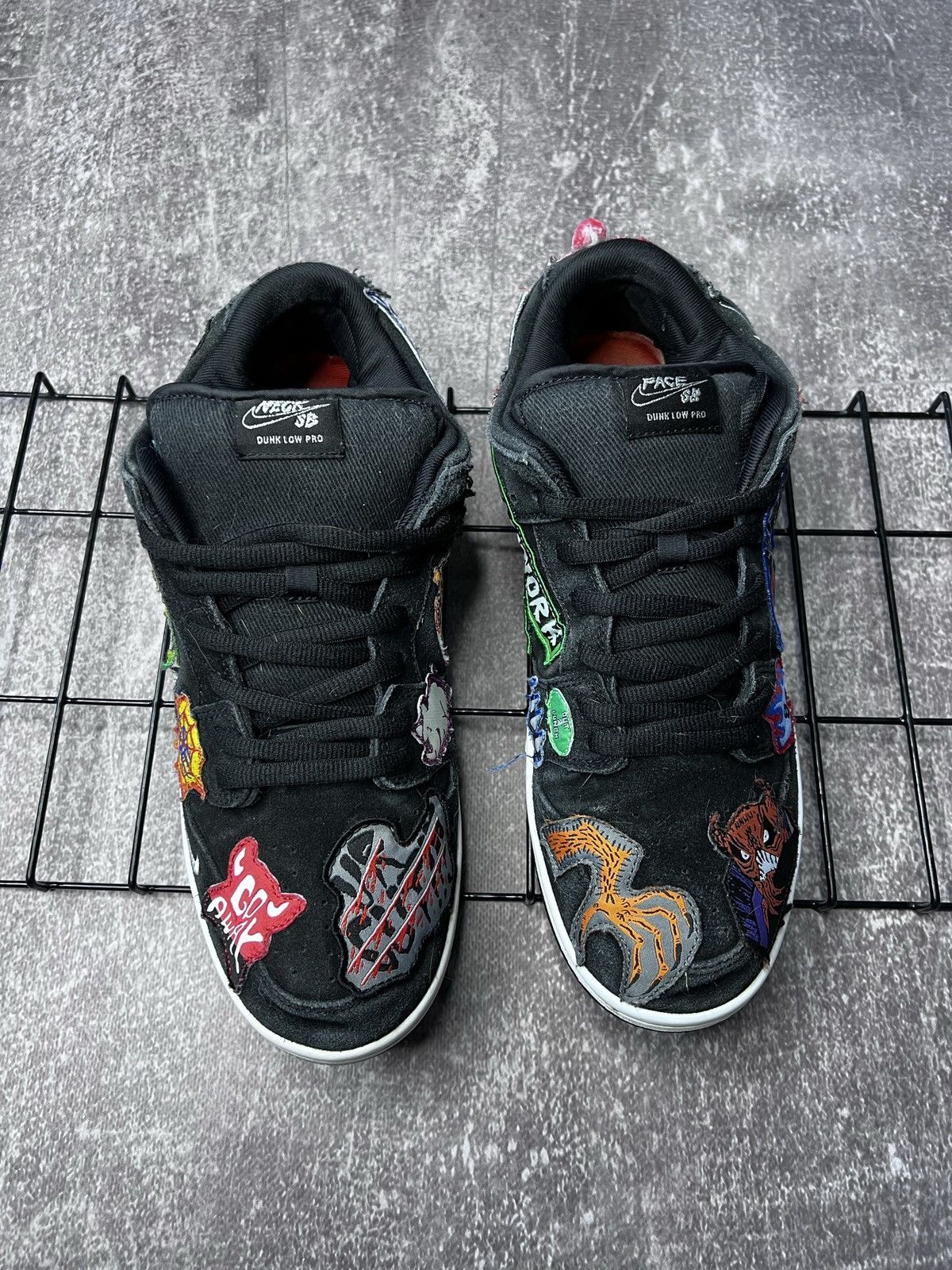 Nike Nike SB Dunk Low Pro QS Neckface Size US 12 / EU 45 - 3 Thumbnail