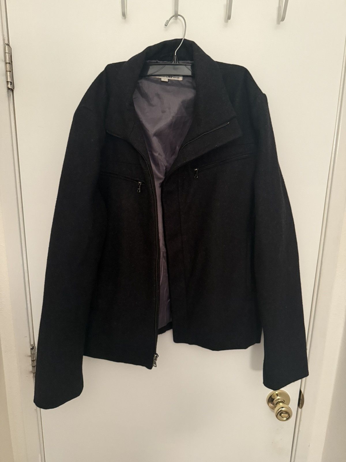Kenneth Cole Kenneth Cole Wool Zip Up Coat Size US L / EU 52-54 / 3 - 3 Thumbnail