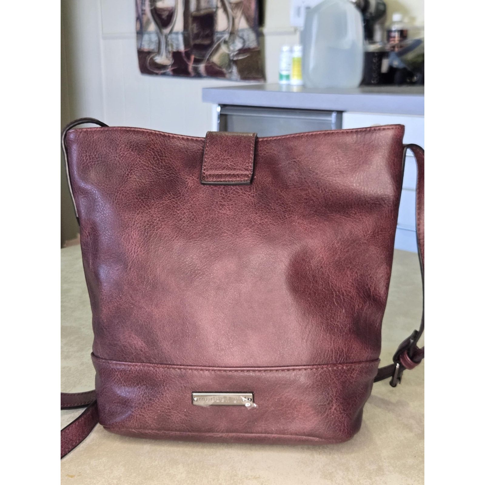 Steve Madden Madden girl handbag maroon with tassel Size ONE SIZE - 1 Thumbnail