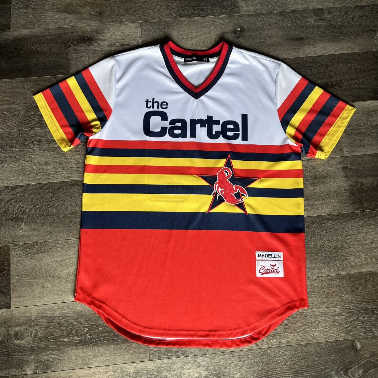 Hudson Hudson Outerwear The Cartel Pablo Escobar 49 Baseball Jersey Size US XXL / EU 58 / 5 - 2 Thumbnail