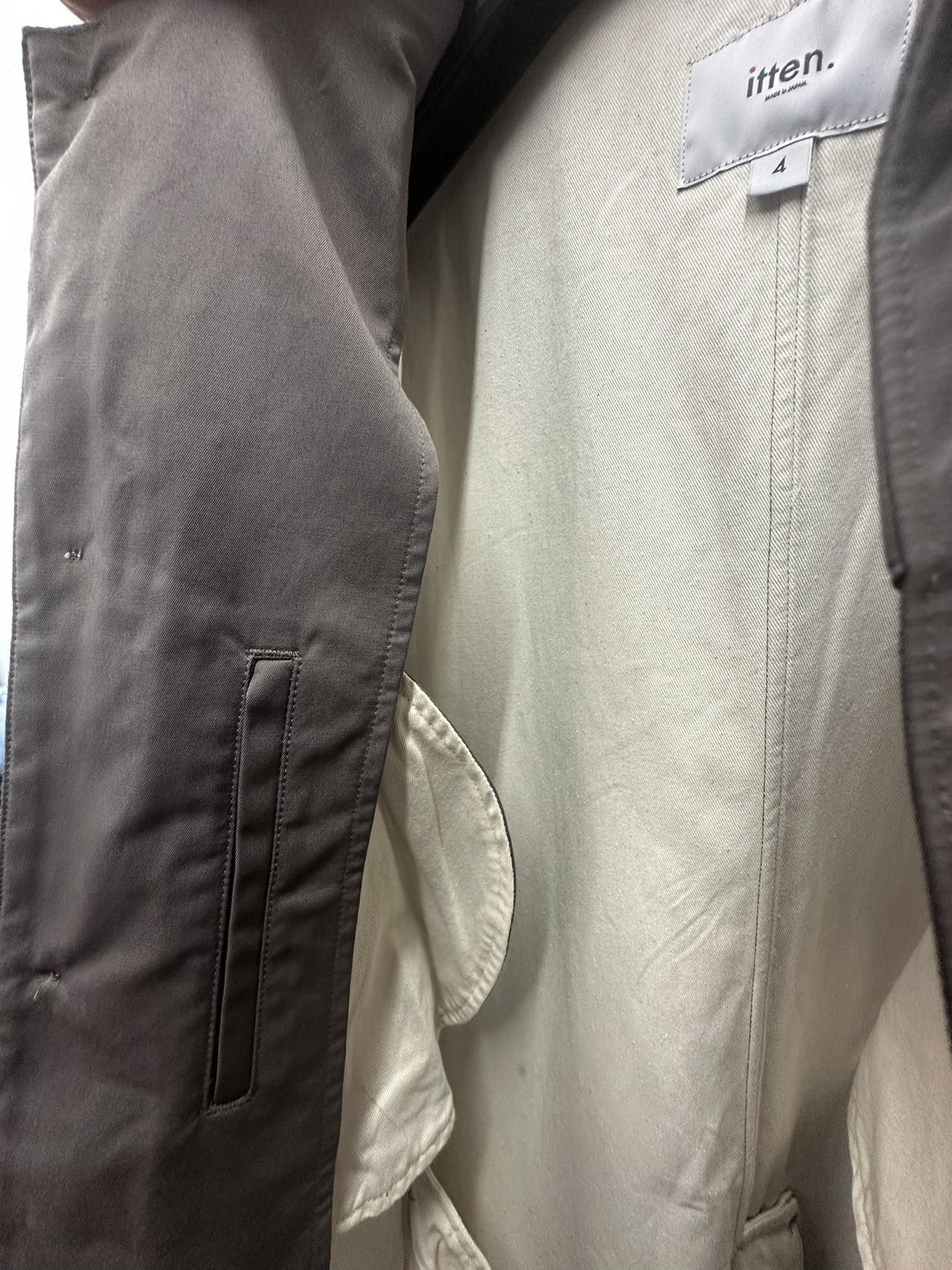 Other itten.(イッテン) "itten 16 Bal Collar Coat" Top Coat size 4 XL Size US XL / EU 56 / 4 - 6 Thumbnail