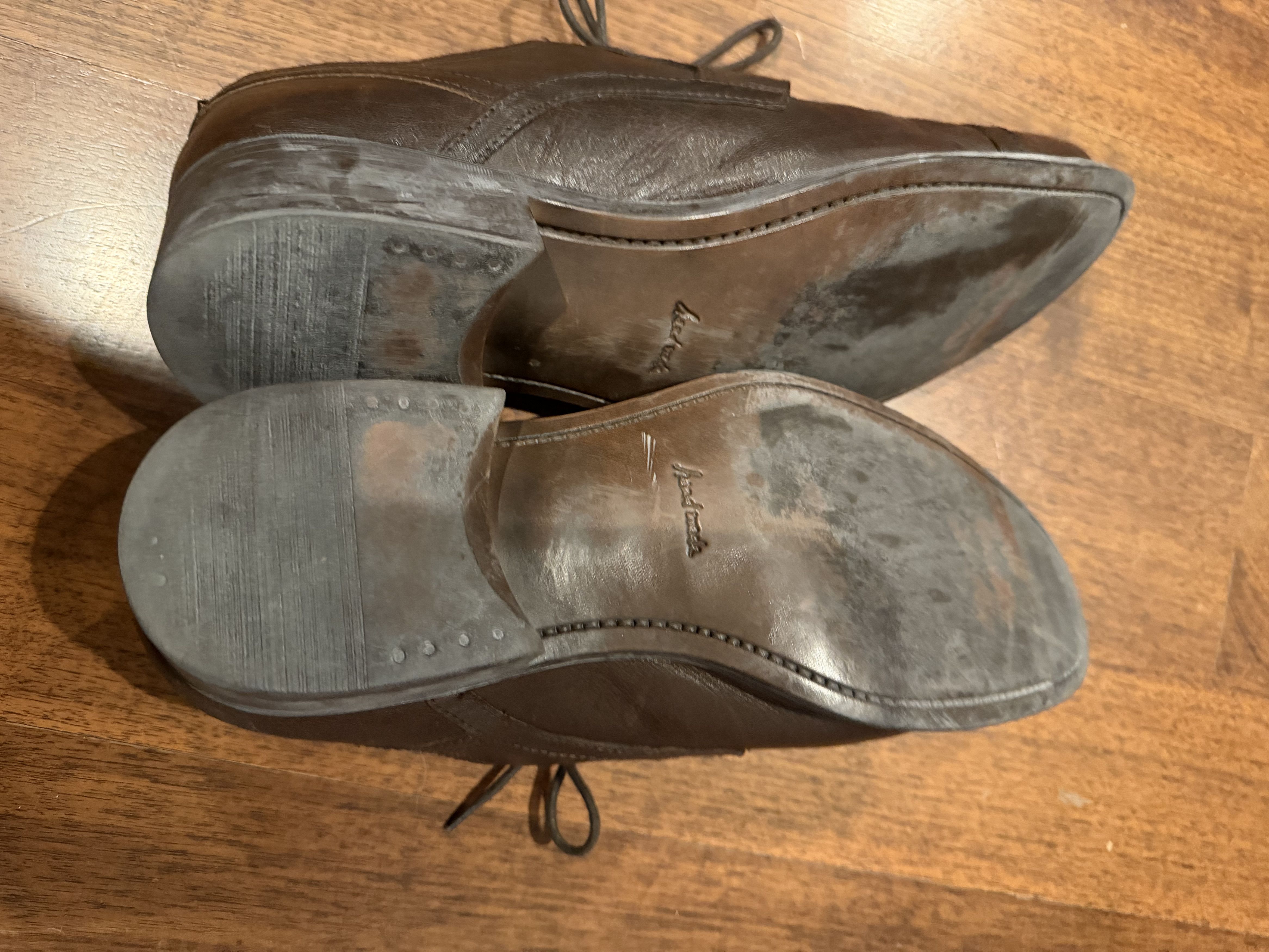 Barneys New York Vintage Brown Cap-toe Shoes 10.5 Rare and awesome Size US 10.5 / EU 43-44 - 4 Thumbnail