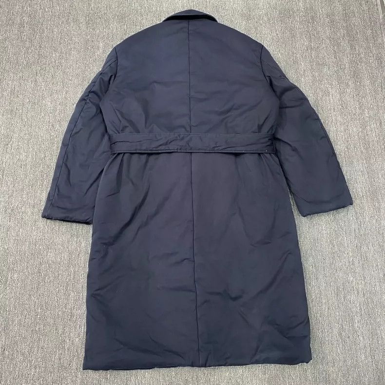 Balenciaga Balenciaga Blue Cotton Long Coat Size 44-2505 Size US L / EU 52-54 / 3 - 2 Thumbnail