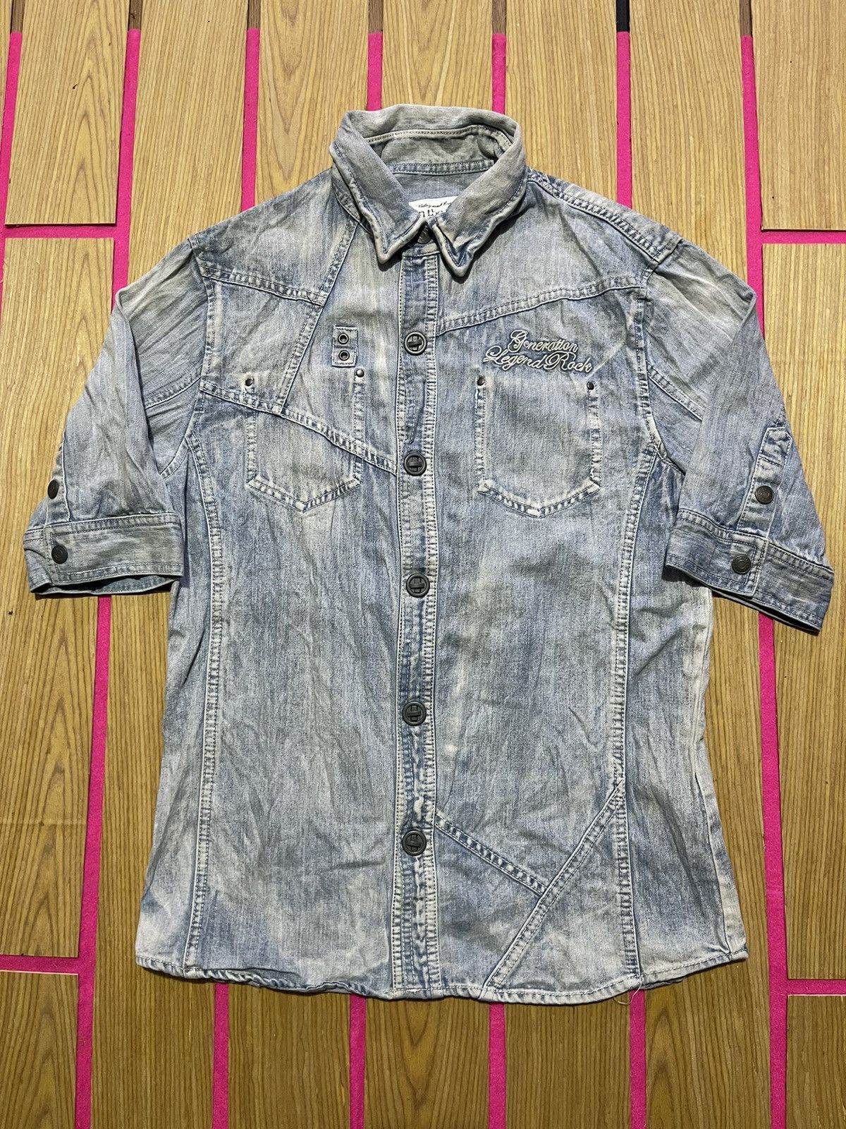 In The Attic VINTAGE Y2K IN THE ATTIC long sleeve shirt Size US M / EU 48-50 / 2 - 1 Thumbnail
