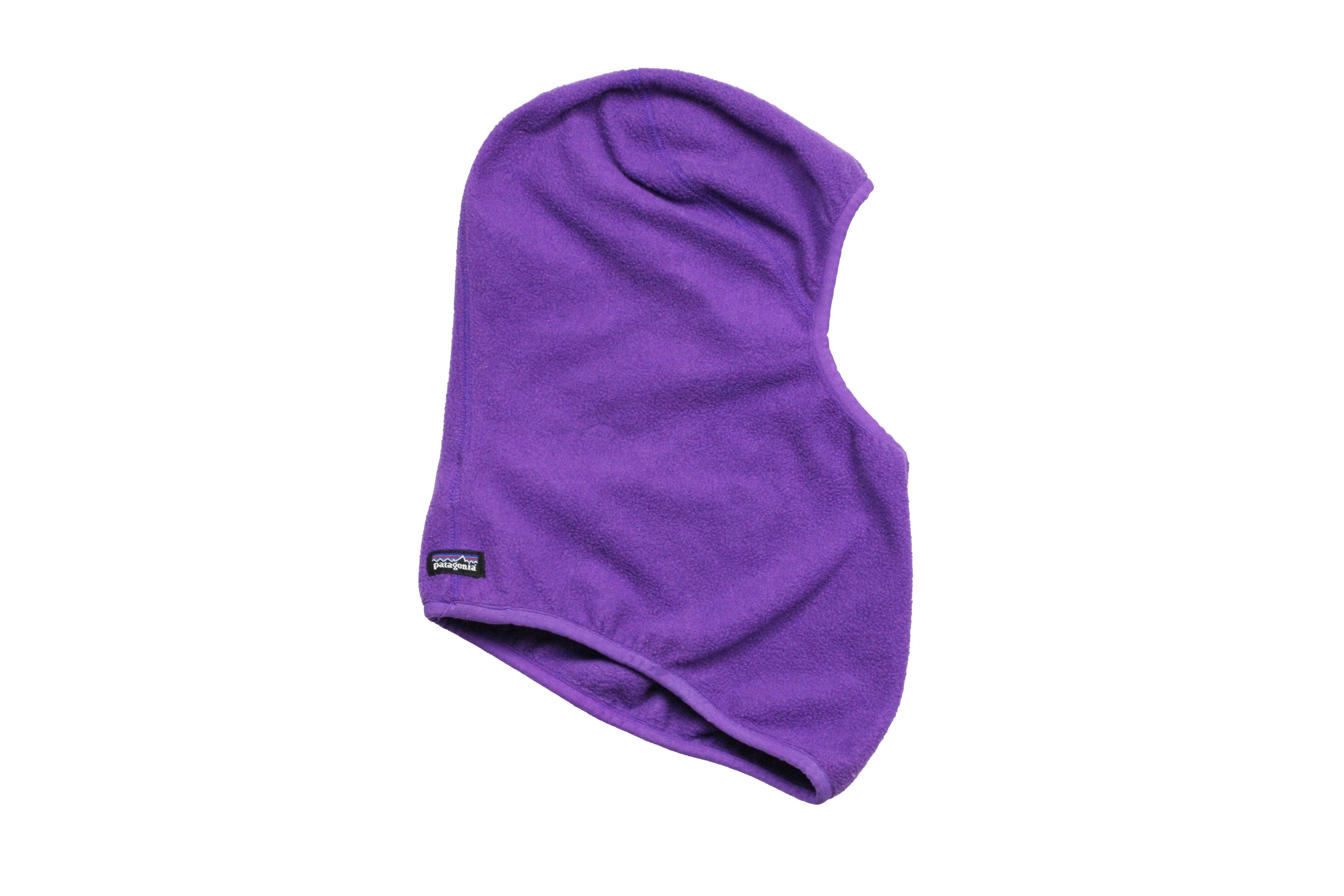 Patagonia 90S Logo Fleece Mask Balaclava Vintage Made in France Size ONE SIZE - 1 Thumbnail