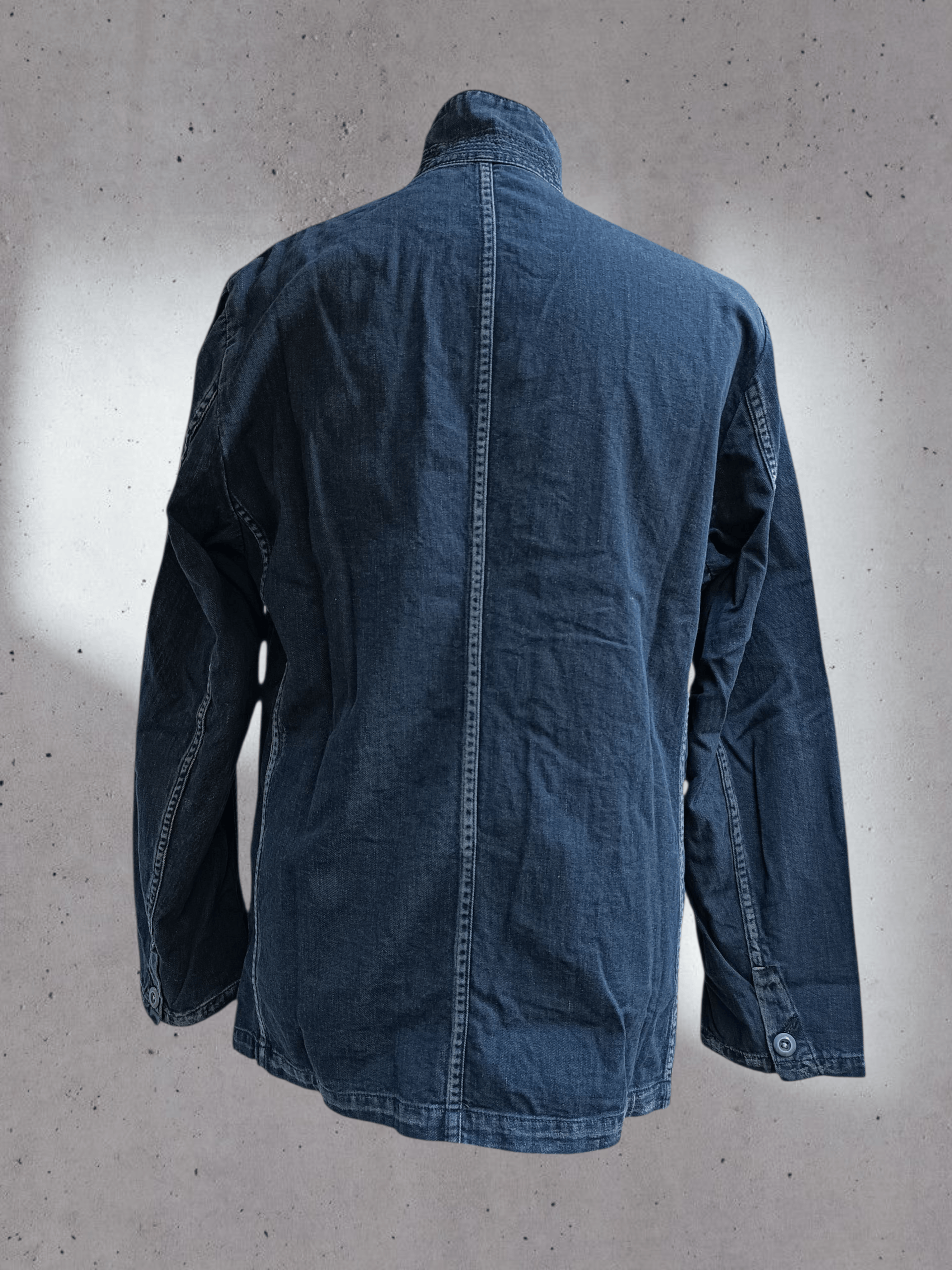 45rpm 45rpm Indigo Distressed Work Jacket Size US L / EU 52-54 / 3 - 3 Thumbnail