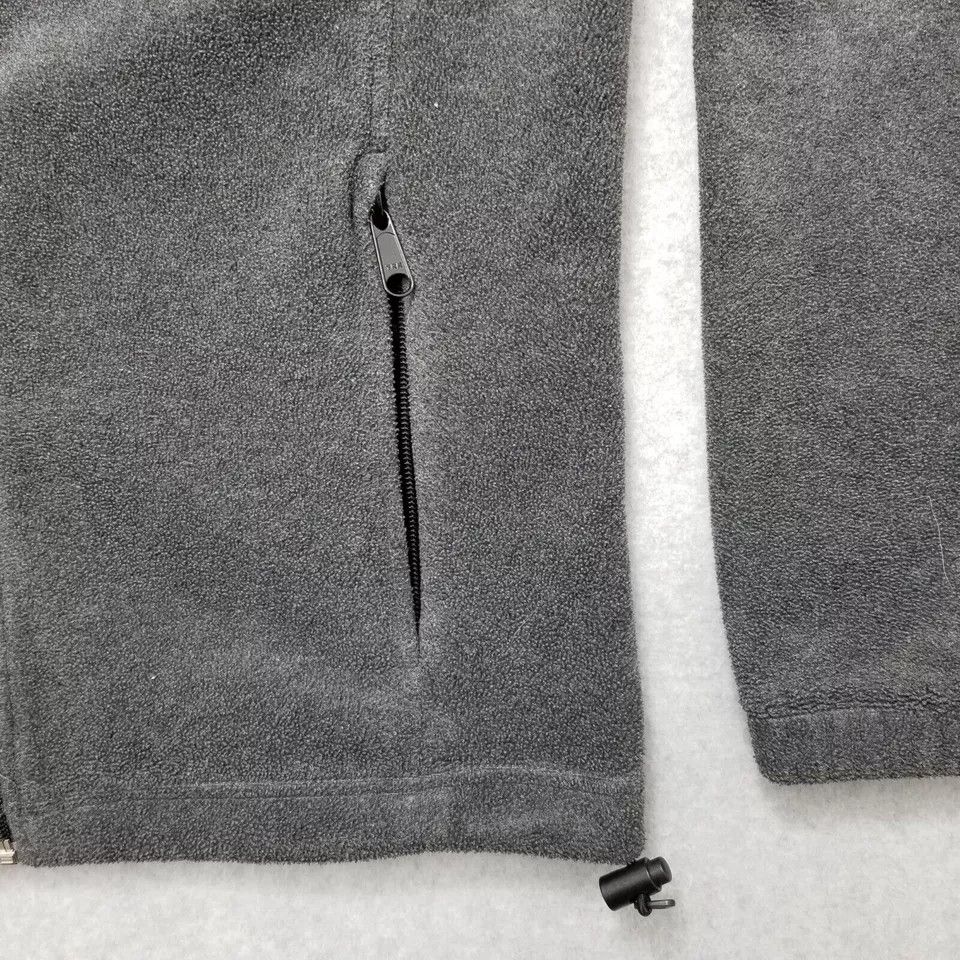 Columbia Columbia Fleece Jacket Womens Medium Gray Pockets Full Zip Size M / US 6-8 / IT 42-44 - 3 Thumbnail