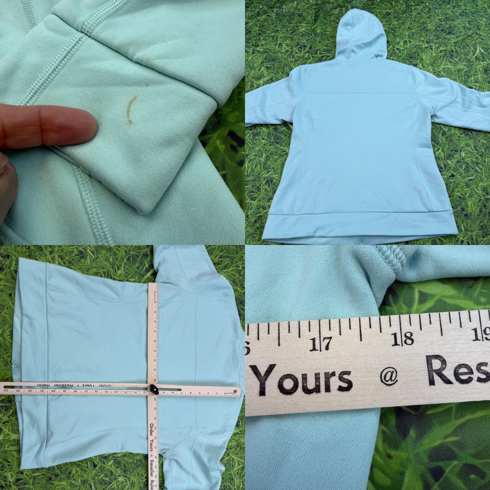 The North Face **The North Face Womens Medium Blue Hooded Fleece Jacket** The North Face Womens Medium Blue Hooded Fleece Jacket Size M / US 6-8 / IT 42-44 - 8 Thumbnail