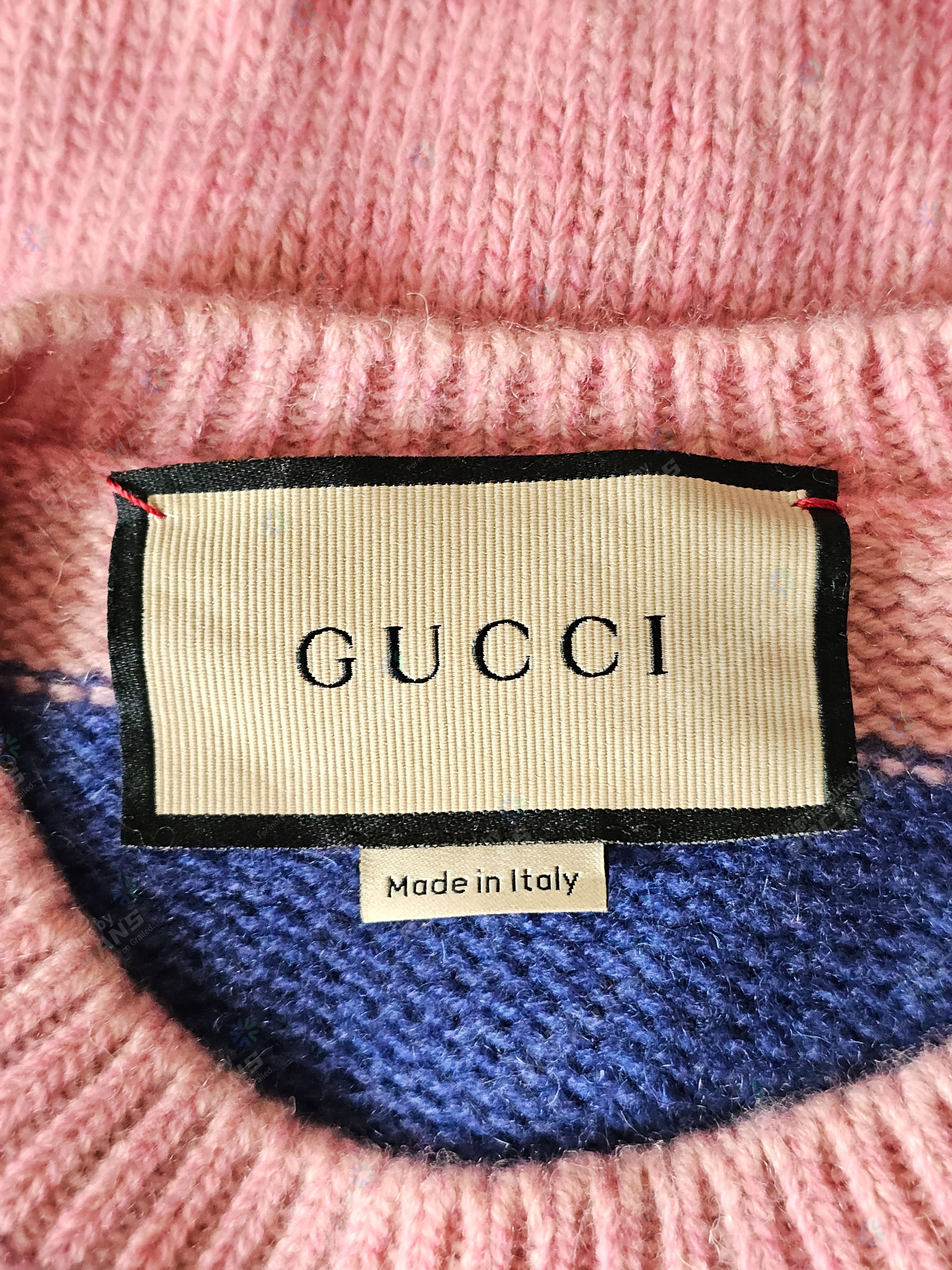 Gucci GUCCI Unisex Striped Cashmere Sweater Size S Size S / US 4 / IT 40 - 5 Thumbnail