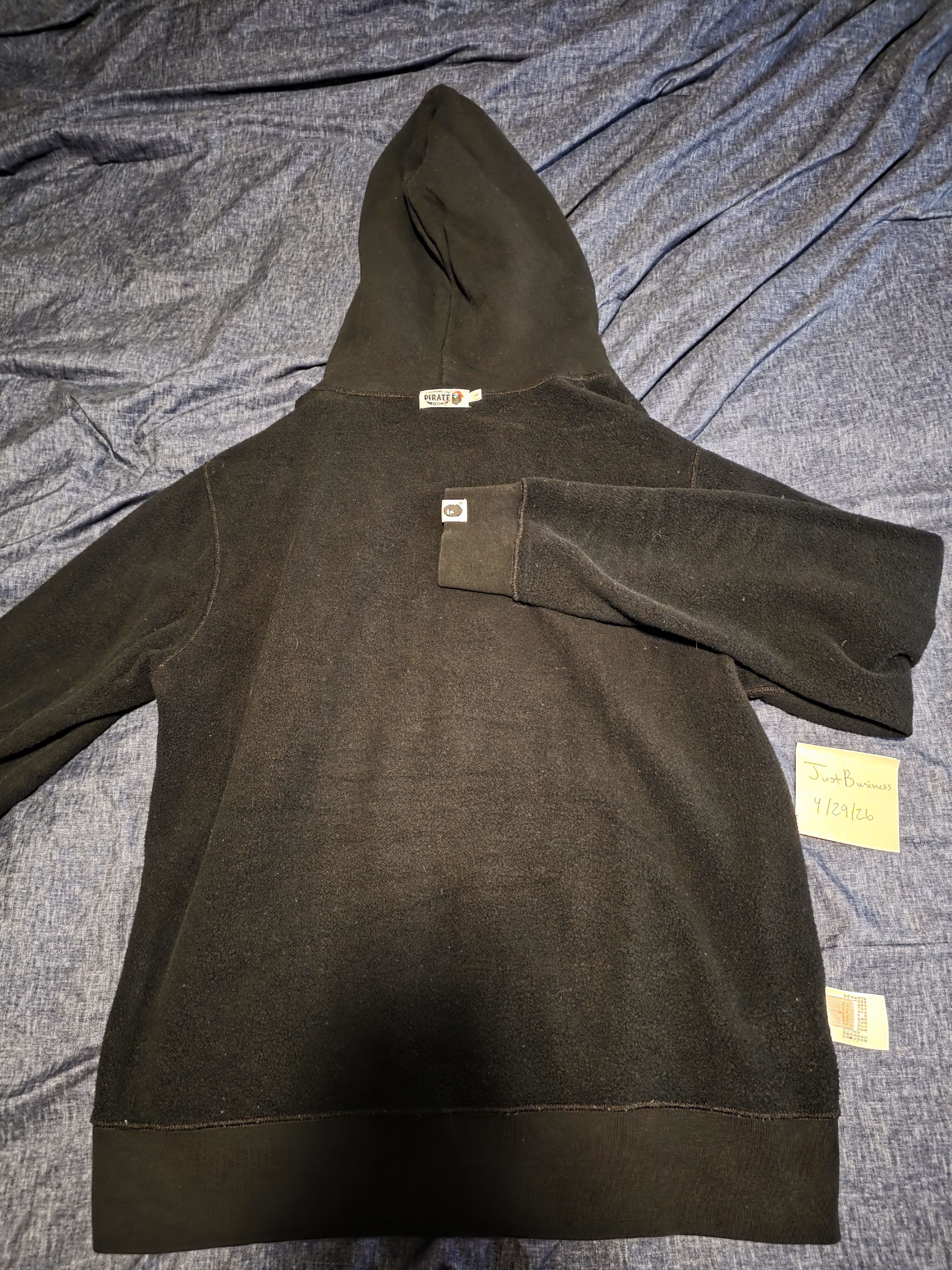 Bape Bape Pirate Store Crossbones Pullover Hoodie Size US L / EU 52-54 / 3 - 9 Thumbnail