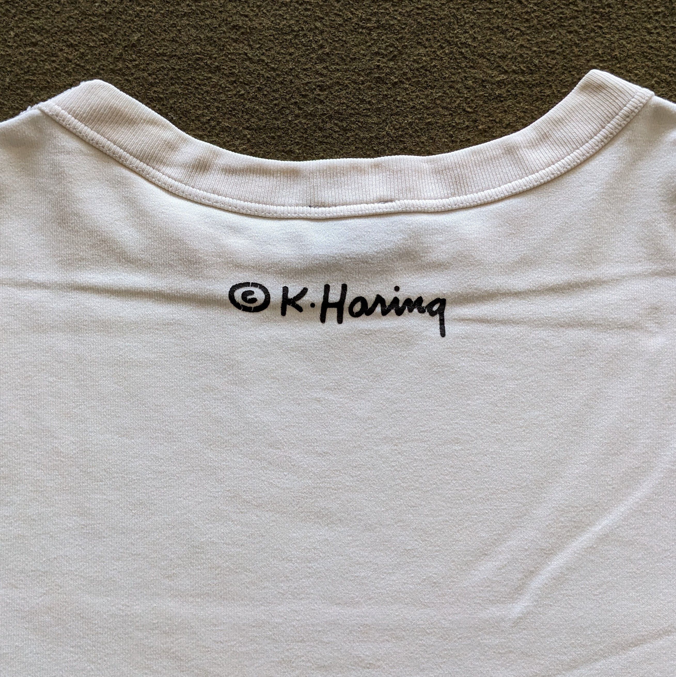 Vintage Vintage Keith Haring x Uniqlo Streetwear Style Sweatshirt Size US L / EU 52-54 / 3 - 5 Thumbnail
