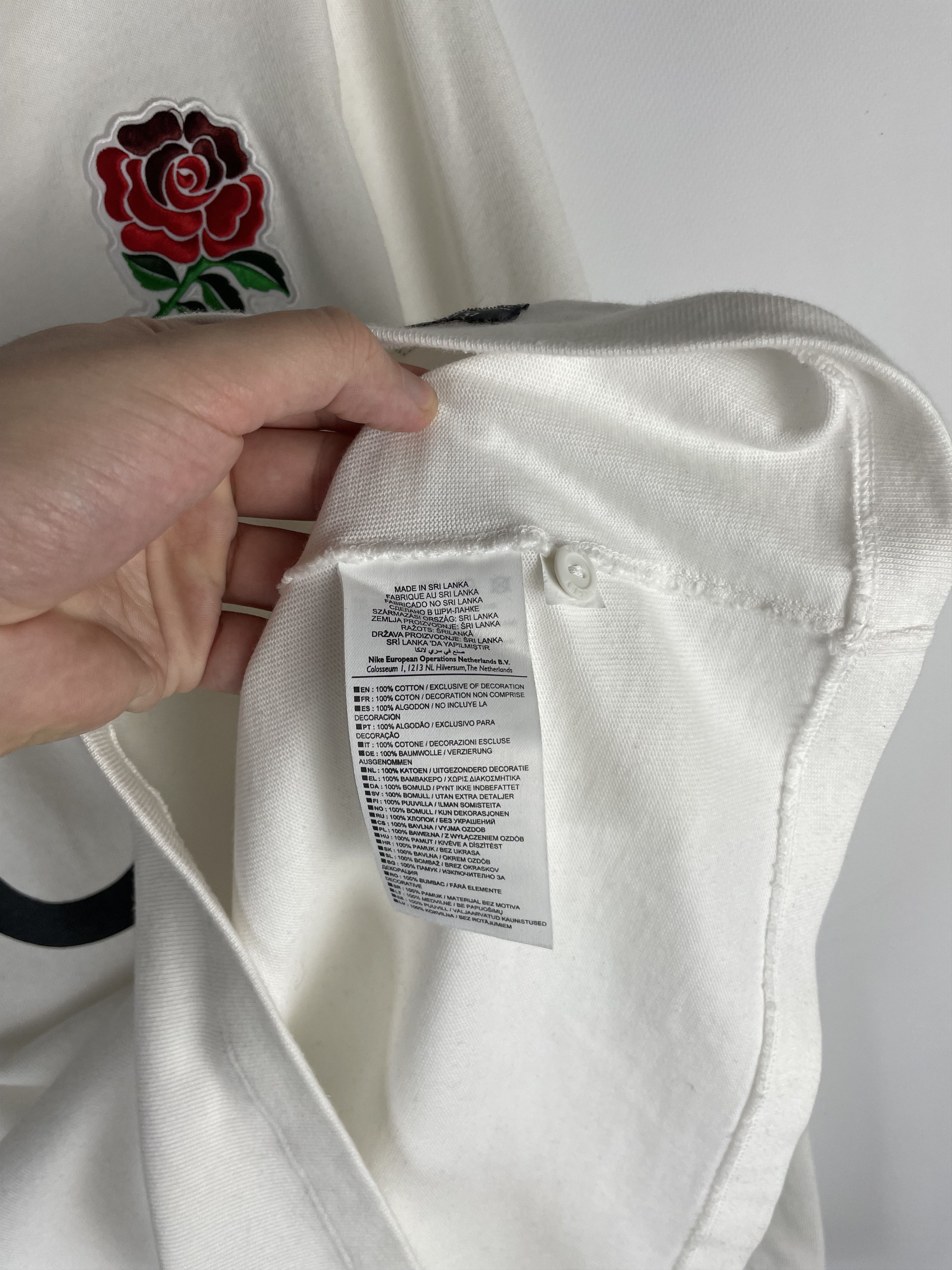 Nike Vintage England Rugby League Nike O2 Long-sleeve T-shirts Size US L / EU 52-54 / 3 - 9 Thumbnail