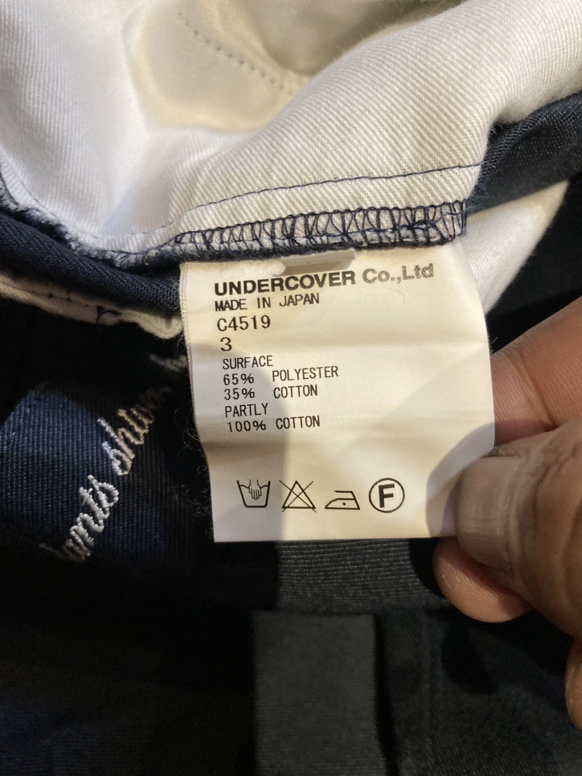 Undercover Undercover Neo by Patti Smith Navy Ankle Pants Size US 30 / EU 46 - 8 Thumbnail