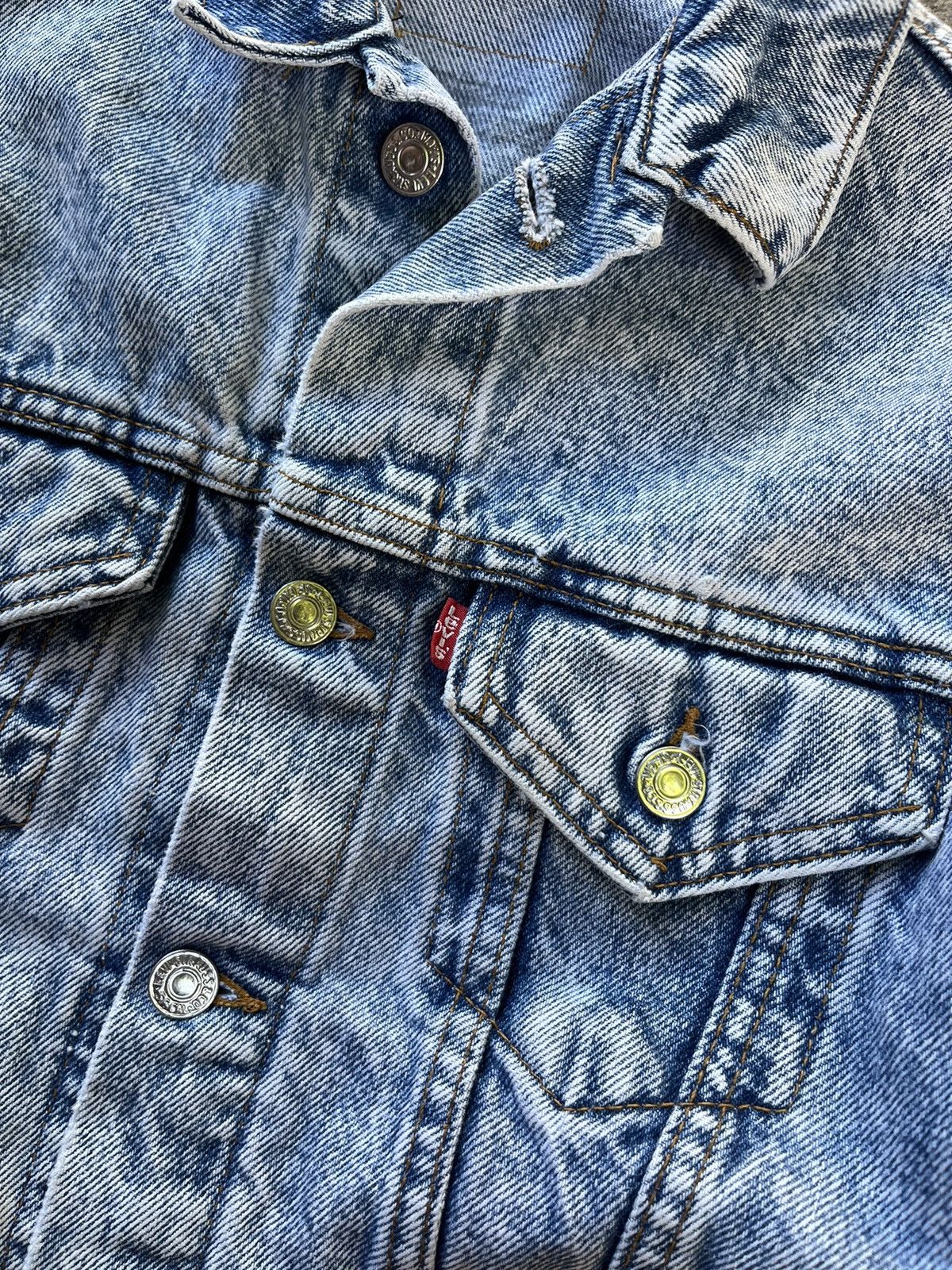 Levi's 80s Levis Type 3 Acid Wash Size US XS / EU 42 / 0 - 3 Thumbnail