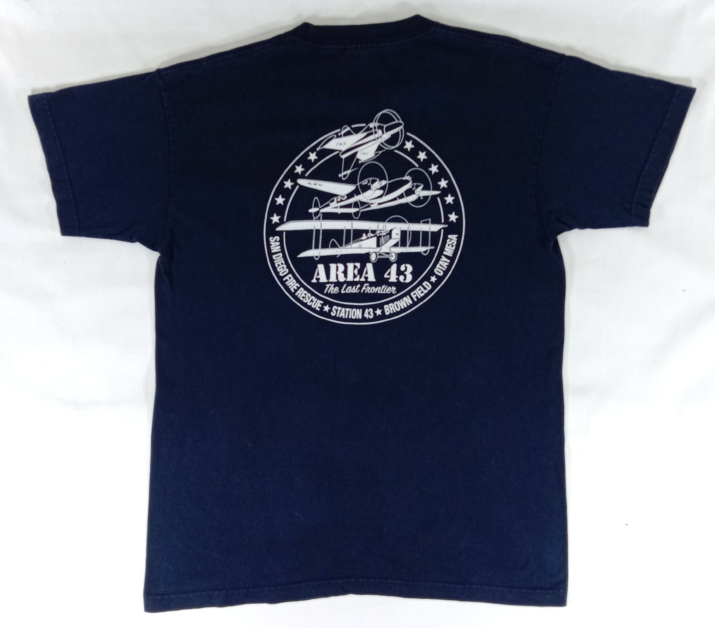 Vintage Vintage San Diago Fire Rescue Station 43 T Shirt Size US L / EU 52-54 / 3 - 4 Thumbnail