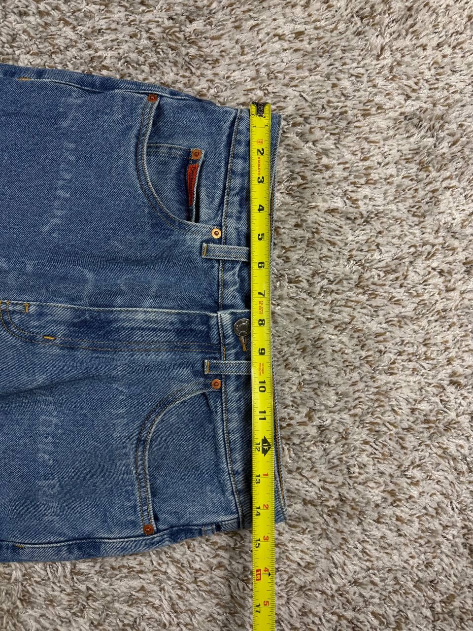 Martine Rose Martine Rose Printed Names Straight Leg Denim Jeans Size US 29 - 6 Thumbnail