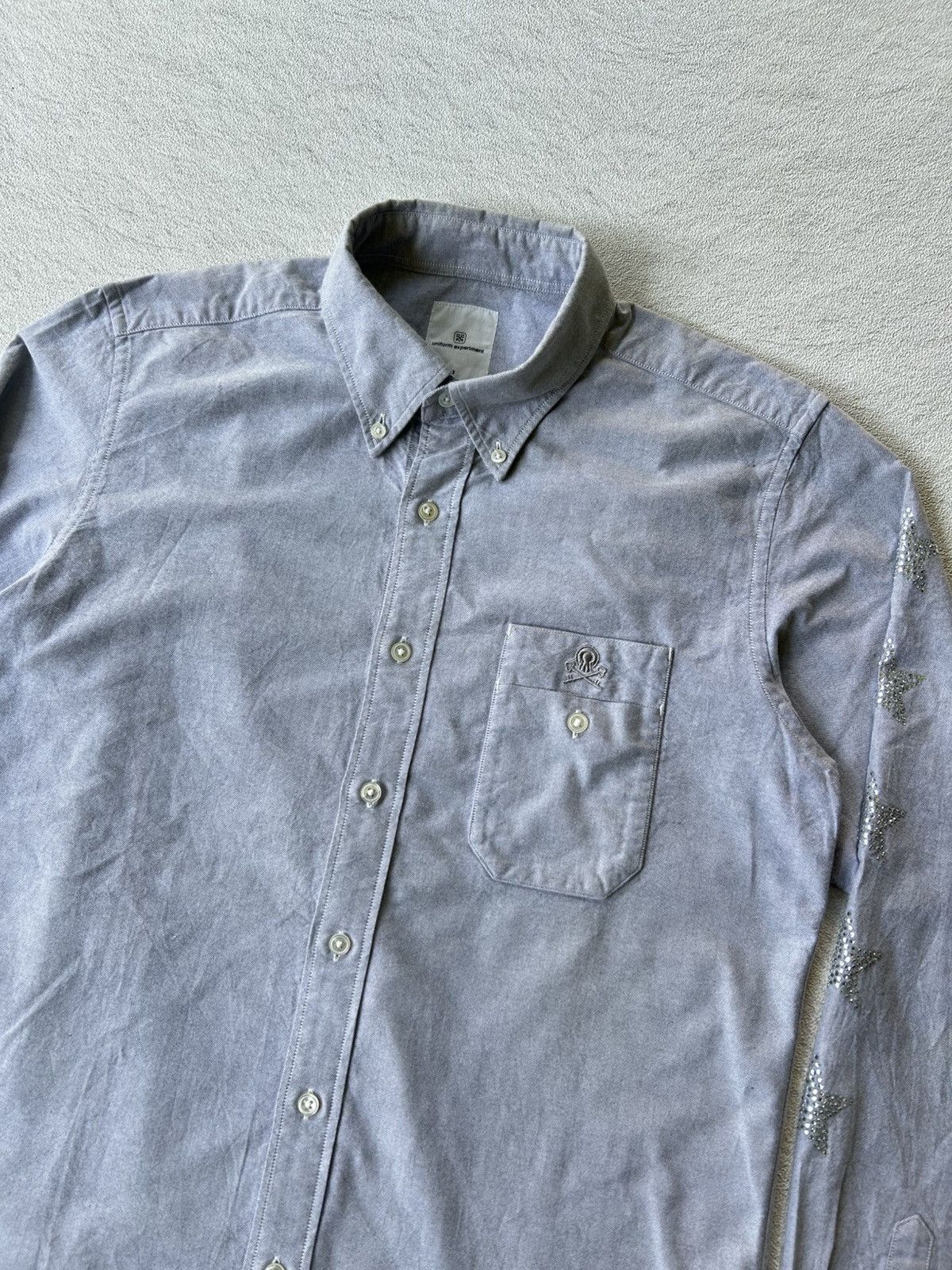 uniform experiment Uniform Experiment Star Button Shirt Size US L / EU 52-54 / 3 - 2 Thumbnail
