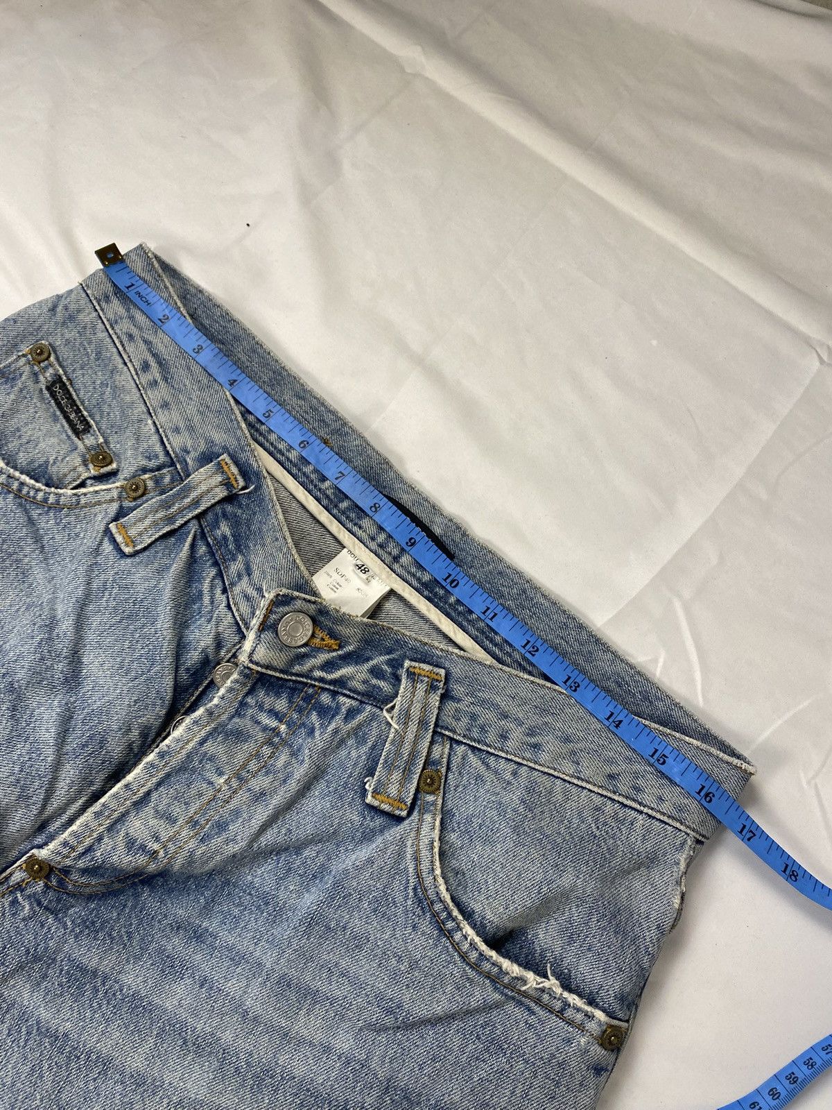 Dolce & Gabbana 90’s Dolce & Gabbana BootCut Vintage Jeans Denim Size US 33 - 21 Thumbnail