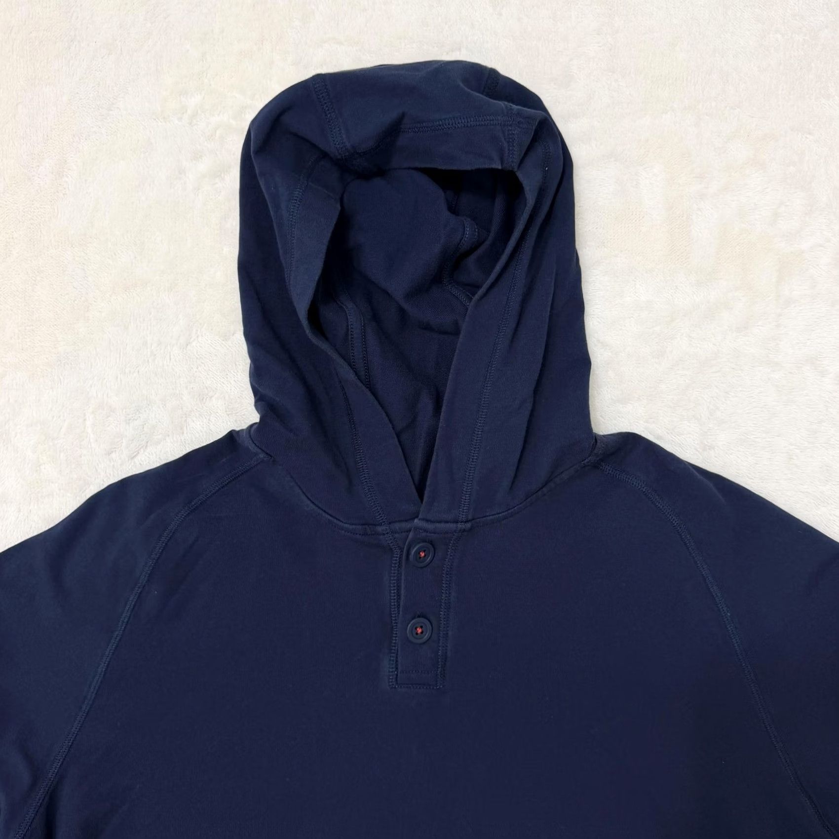 Rhone Rhone Hoodie Mens Large Blue Knit Henley - Casual Size US L / EU 52-54 / 3 - 2 Thumbnail