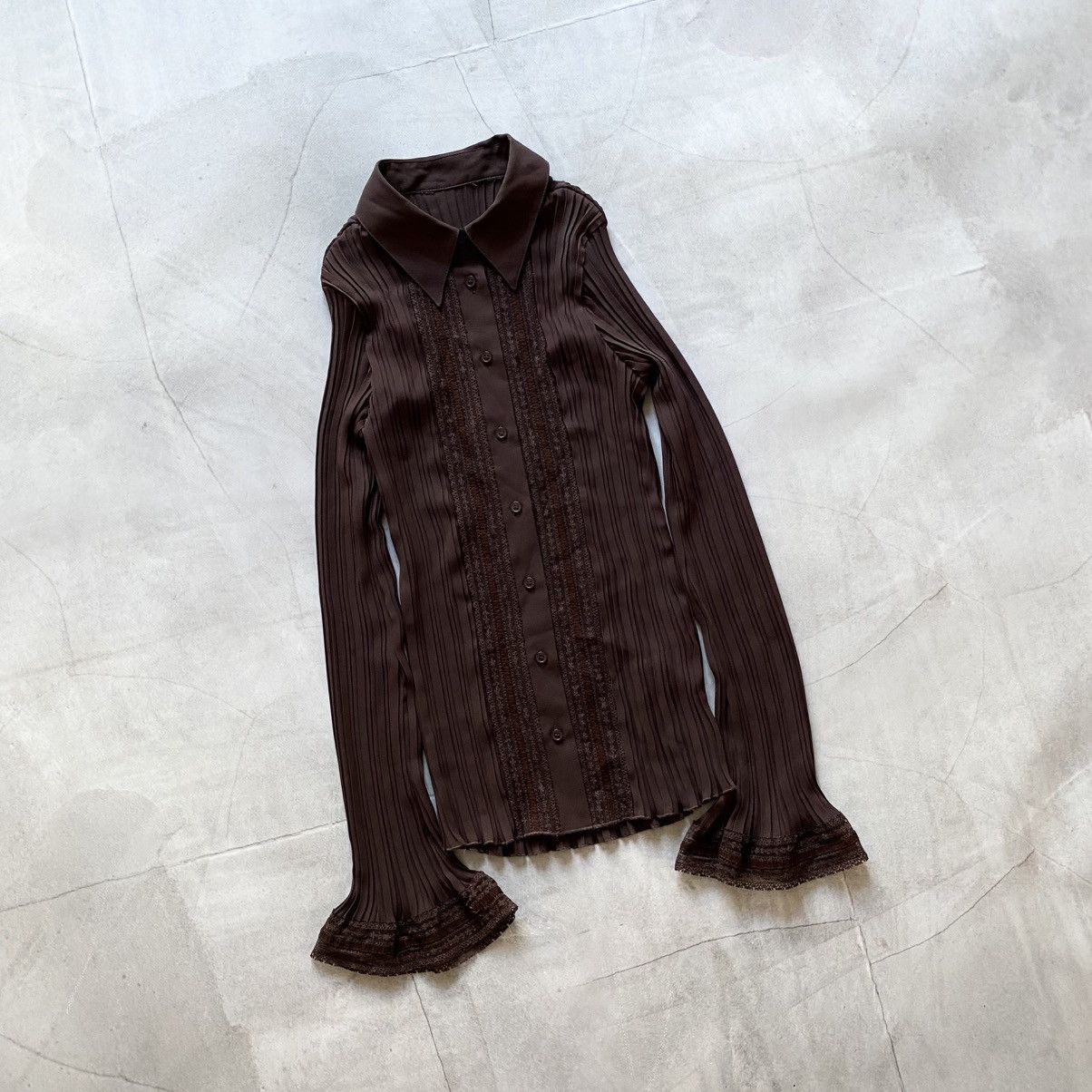 Vintage Issey Miyake Pleats Please Style Button Down Shirt