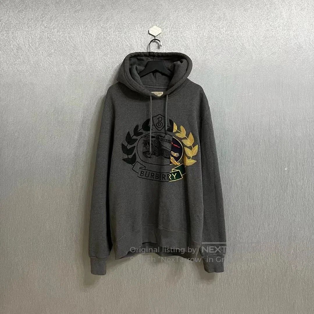 Burberry burberry horse and wheat logo hoodie. Size US M / EU 48-50 / 2 - 1 Thumbnail