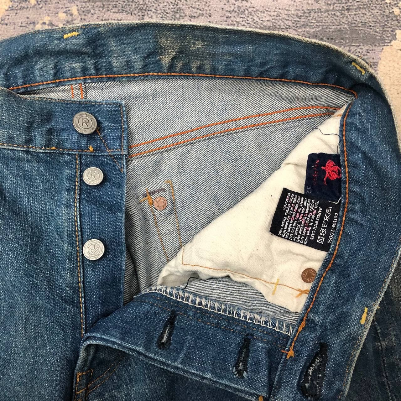 45rpm × Japanese Brand P272 VTG 45rpm made in japan SELVEDGE DENIM Size US 32 / EU 48 - 10 Thumbnail