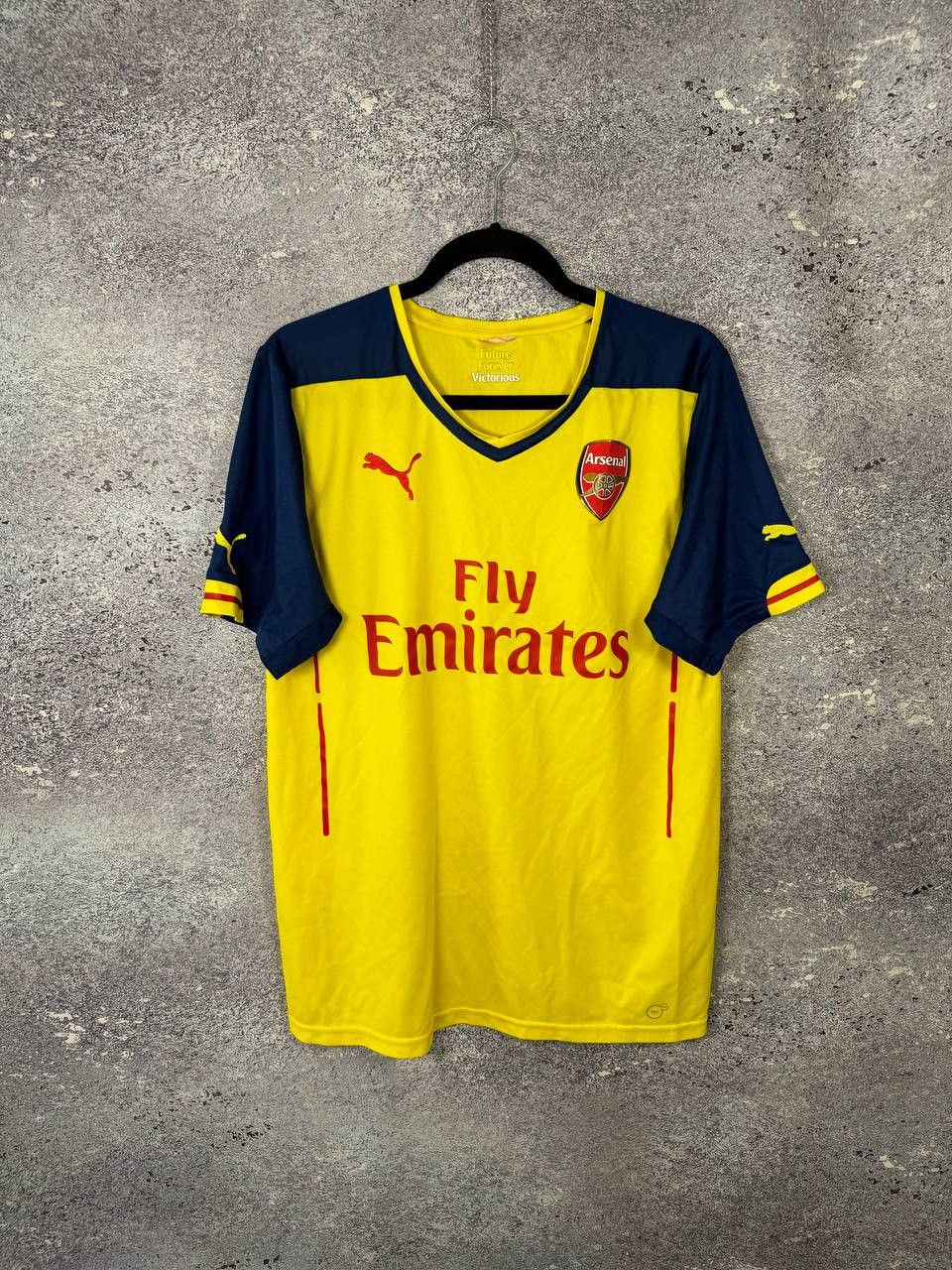 Vintage Arsenal 2014/15 Away Puma Soccer Jersey Blokcore
