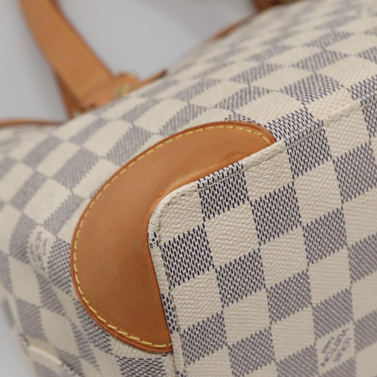Louis Vuitton LOUIS VUITTON Damier Azur Hampstead PM Tote Bag N51207 Size ONE SIZE - 16 Thumbnail