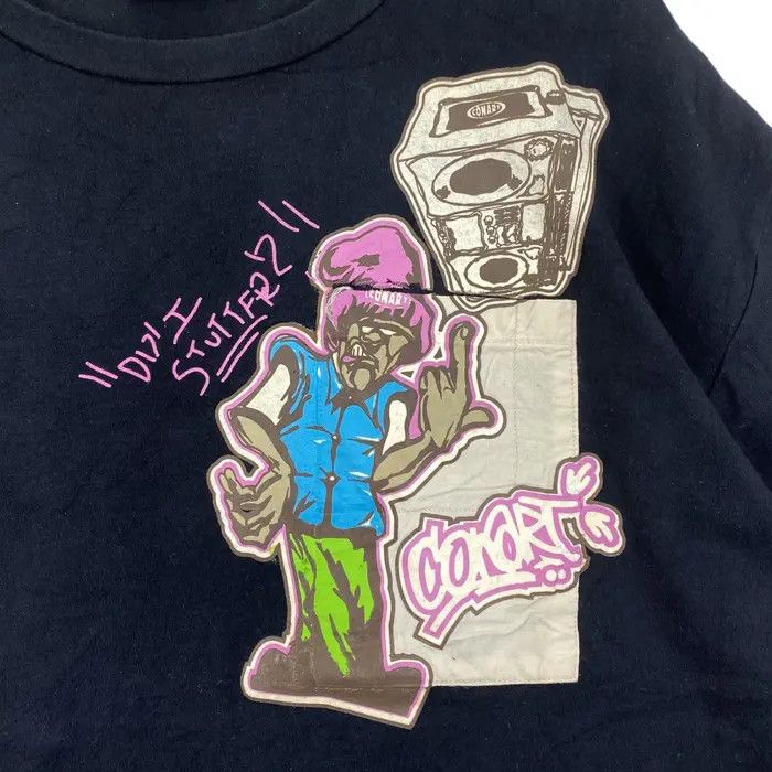 Vintage Vintage CONART HIP HOP Graffiti Rap Gansta Tee Shirt Size US L / EU 52-54 / 3 - 3 Thumbnail