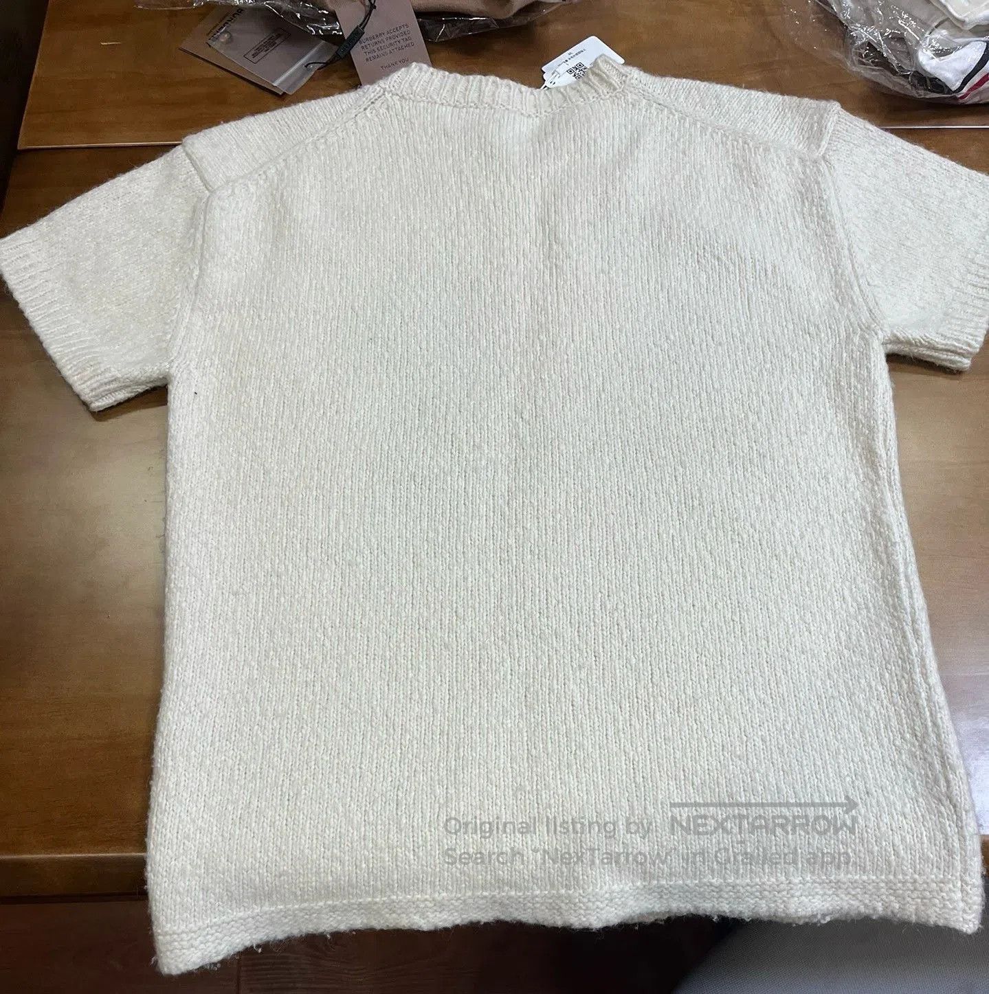 Dior Dior Wool Knit Short-Sleeve Top. Size S / US 4 / IT 40 - 2 Thumbnail