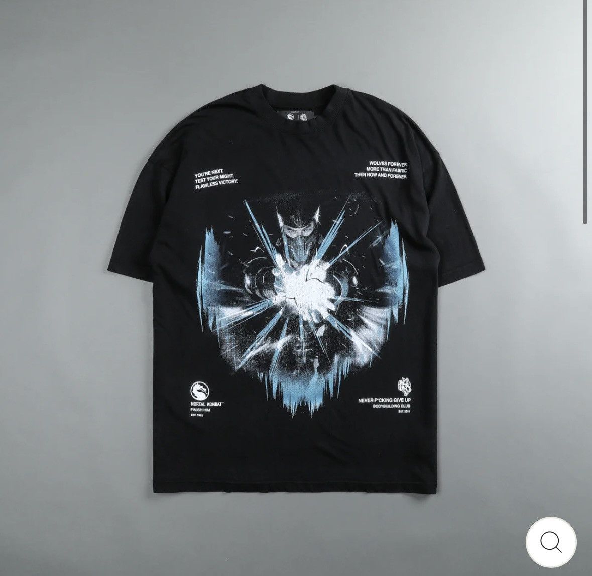Darc Sport DARC SPORT X MORTAL KOMBAT SUB ZERO SHIRT Grailed