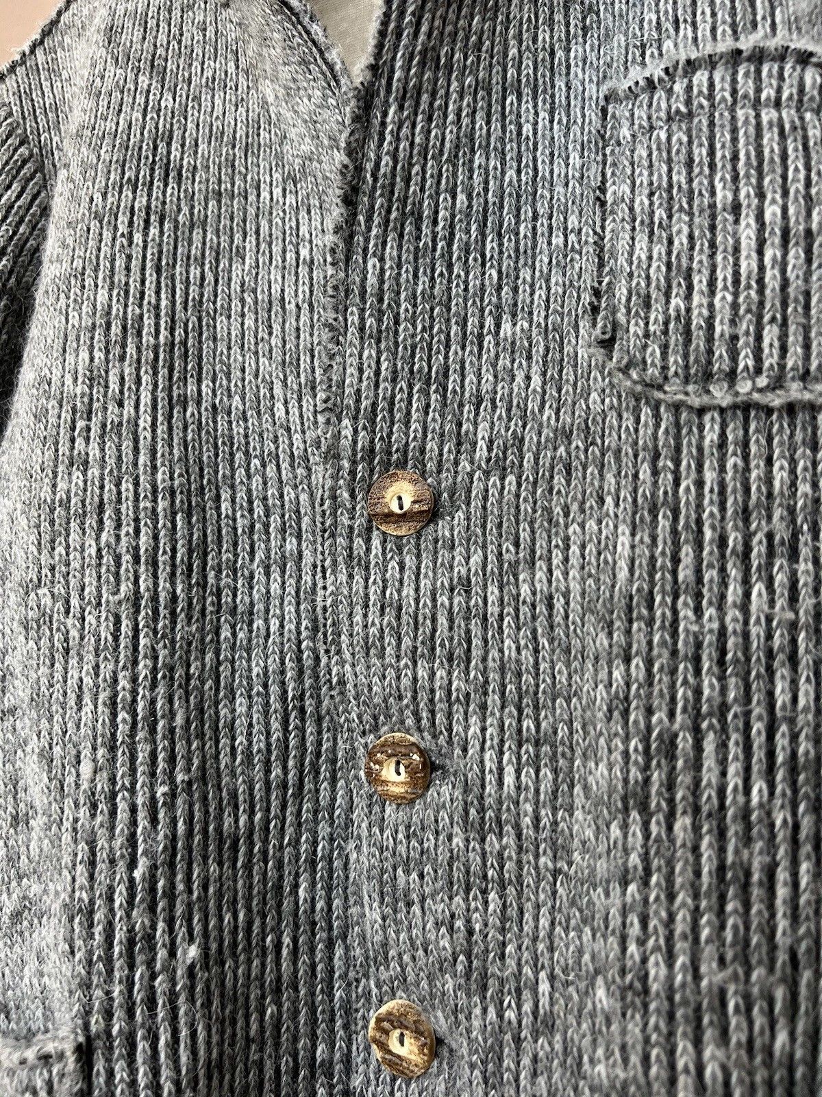 Other Huber Wool Knit Cardigan Mens Size 56 or L Heavy Sweater Size US L / EU 52-54 / 3 - 8 Thumbnail
