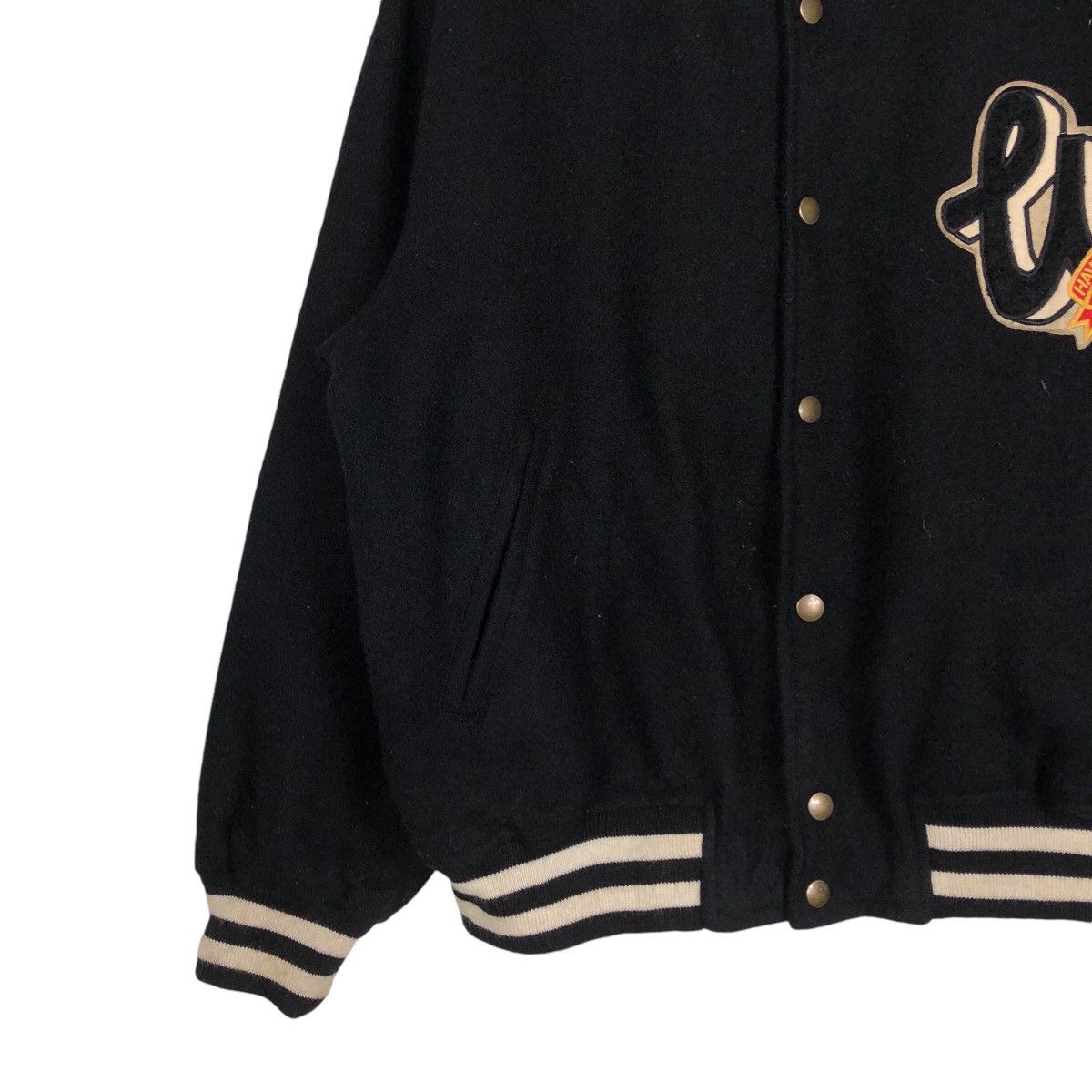 Japanese Brand 📌Vintage Wool Bomber Jacket Big Logo Will Size US M / EU 48-50 / 2 - 5 Thumbnail