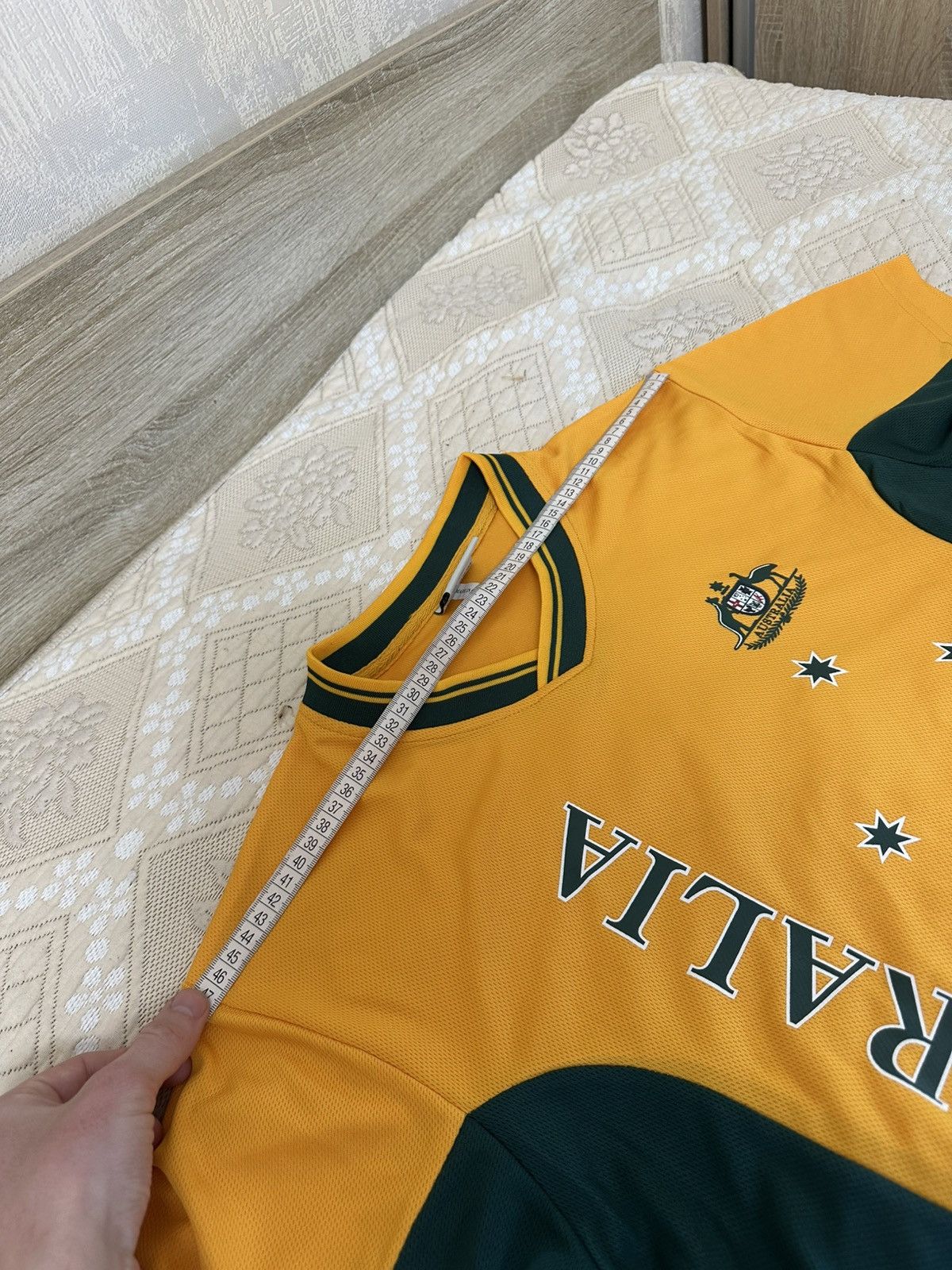 Vintage 🔥 Australia National Cricket Team T Shirt Jersey Soccer Size US S / EU 44-46 / 1 - 7 Thumbnail