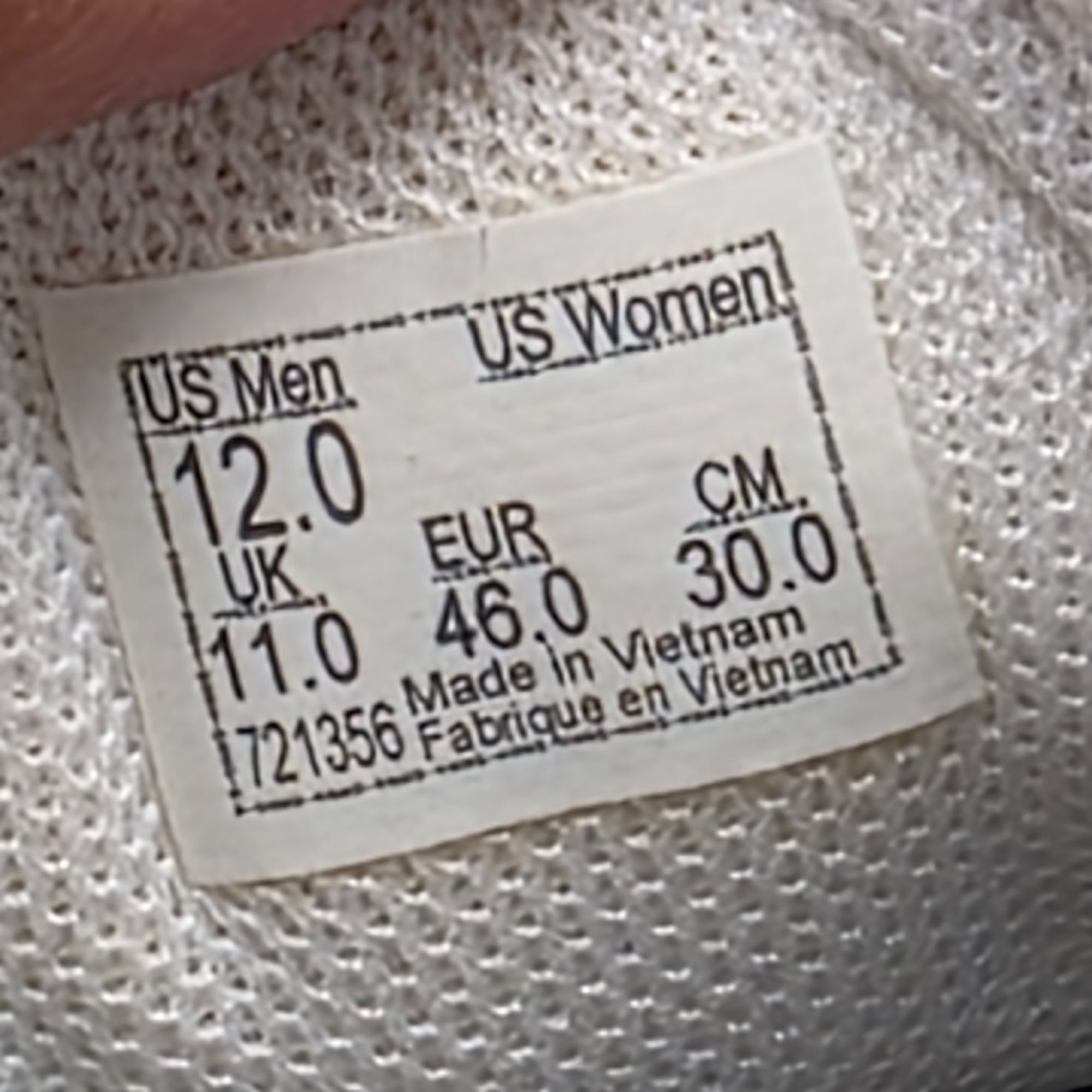 Vans Vans Old Skool Mens Size 12 Triple White Sneaker Shoes Casua Size US 12 / EU 45 - 7 Thumbnail