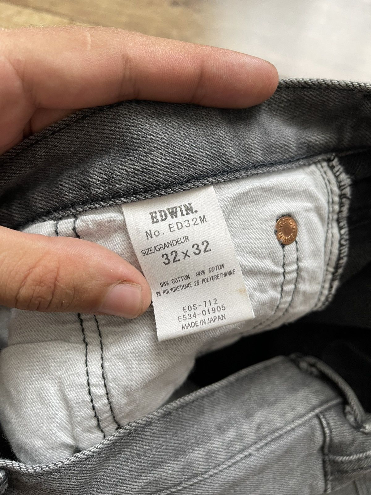 Edwin Edwin ED32M Denim Japan Jeans Pants Size US 32 / EU 48 - 12 Thumbnail