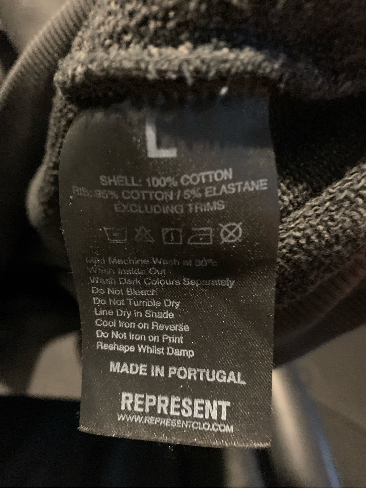 Represent Clo. Represent Thoroughbred Hoodie Black Size US L / EU 52-54 / 3 - 5 Thumbnail