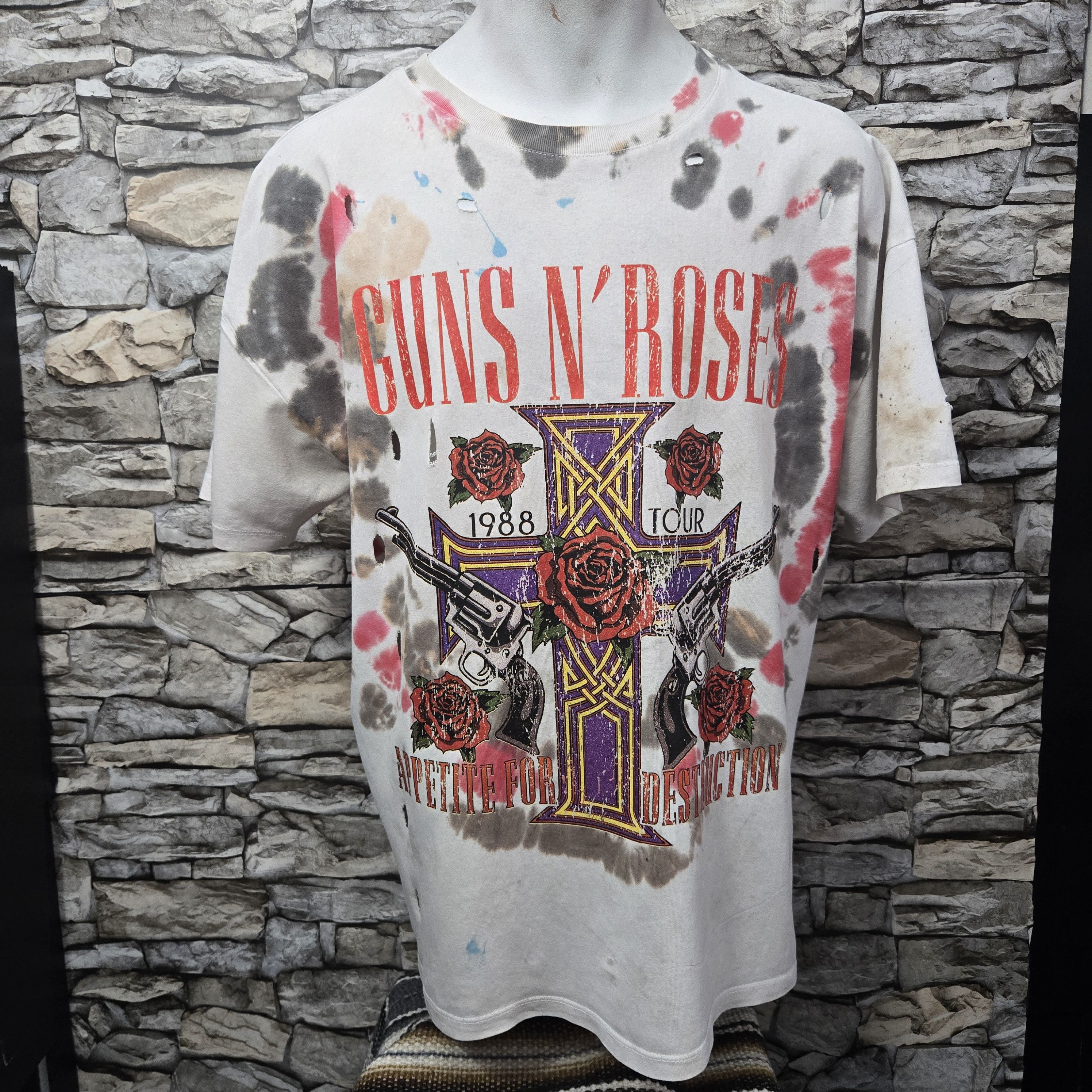Guns N' Roses Guns N' Roses Appetite for Destruction Tour 1988 tie-dye Size US L / EU 52-54 / 3 - 1 Thumbnail
