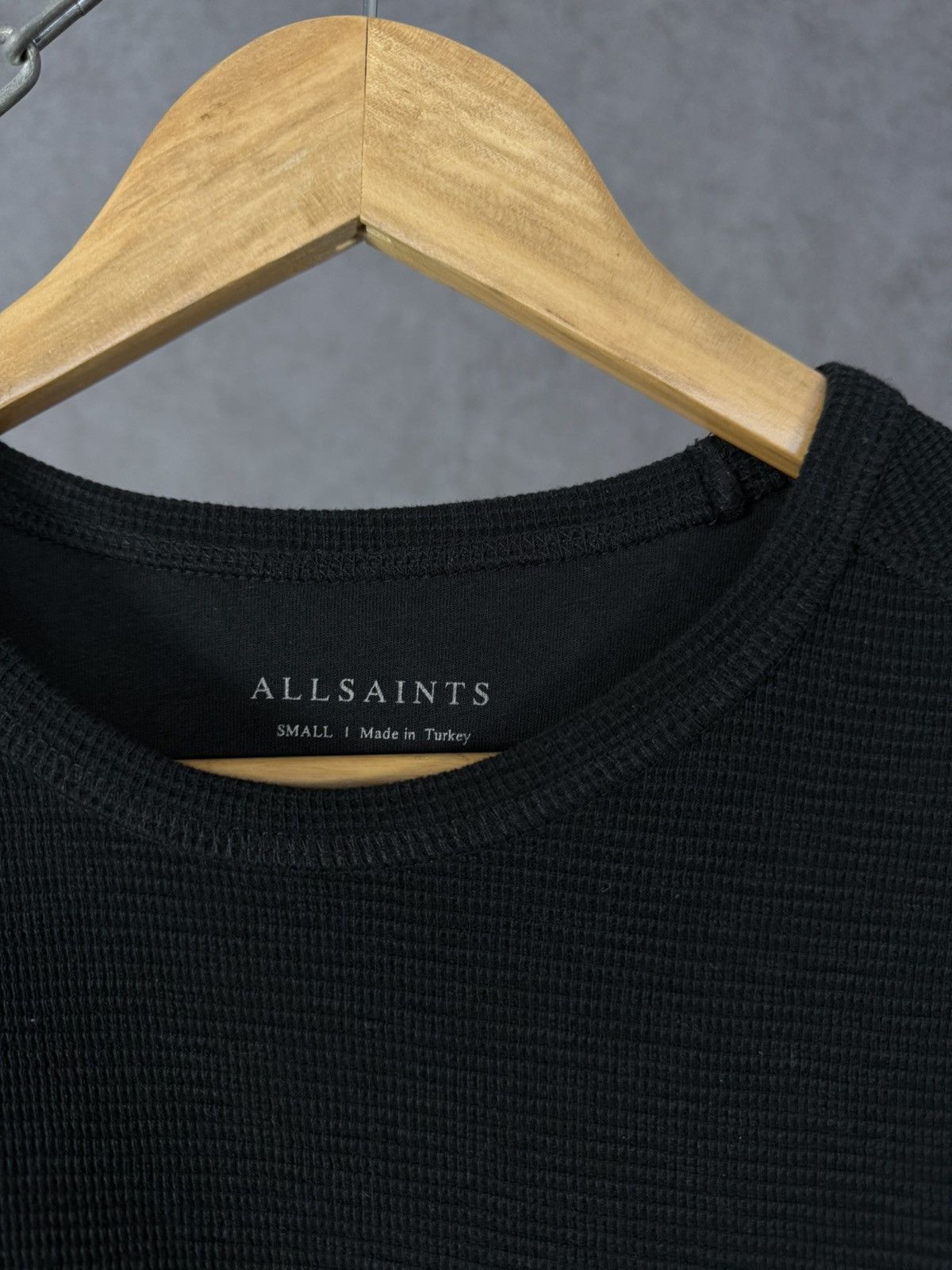 Allsaints × Designer Allsaints designer logo longsleeve Size US S / EU 44-46 / 1 - 3 Thumbnail