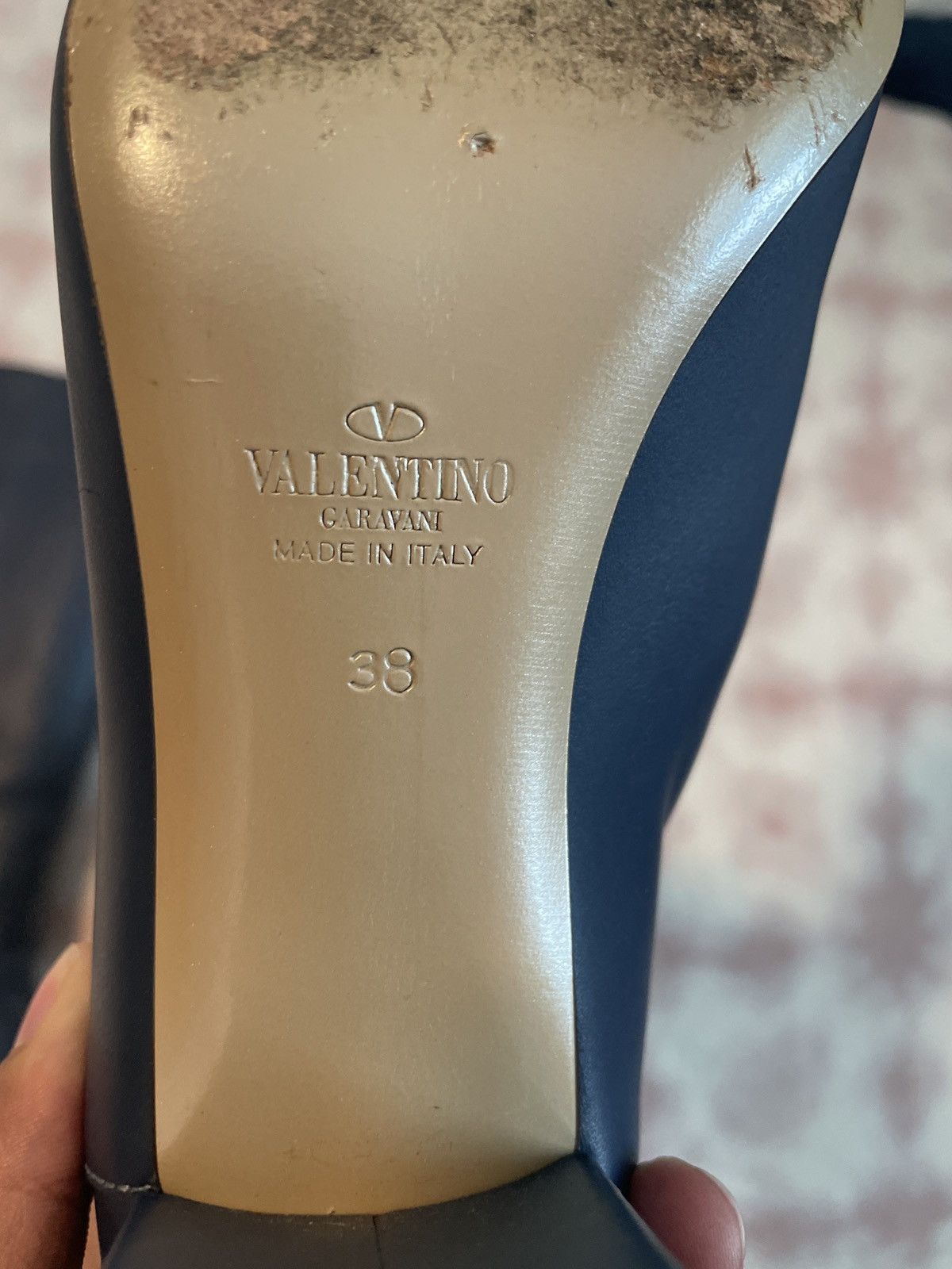 Valentino Valentino knee high studded boots Size US 8 / IT 38 - 4 Thumbnail
