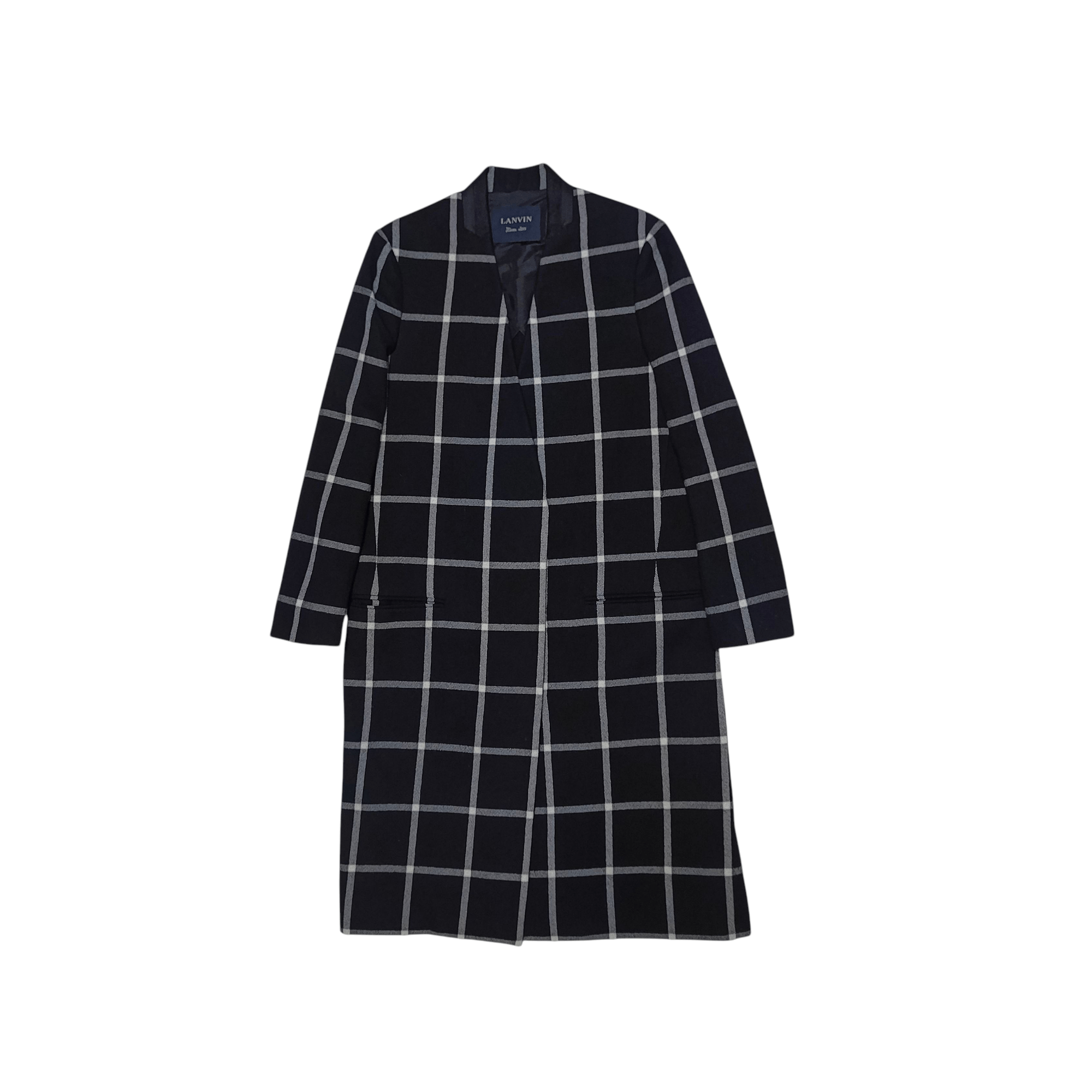 Lanvin Lanvin Pre-Fall 2015 Wool Long Coat Jacket Size M / US 6-8 / IT 42-44 - 1 Thumbnail
