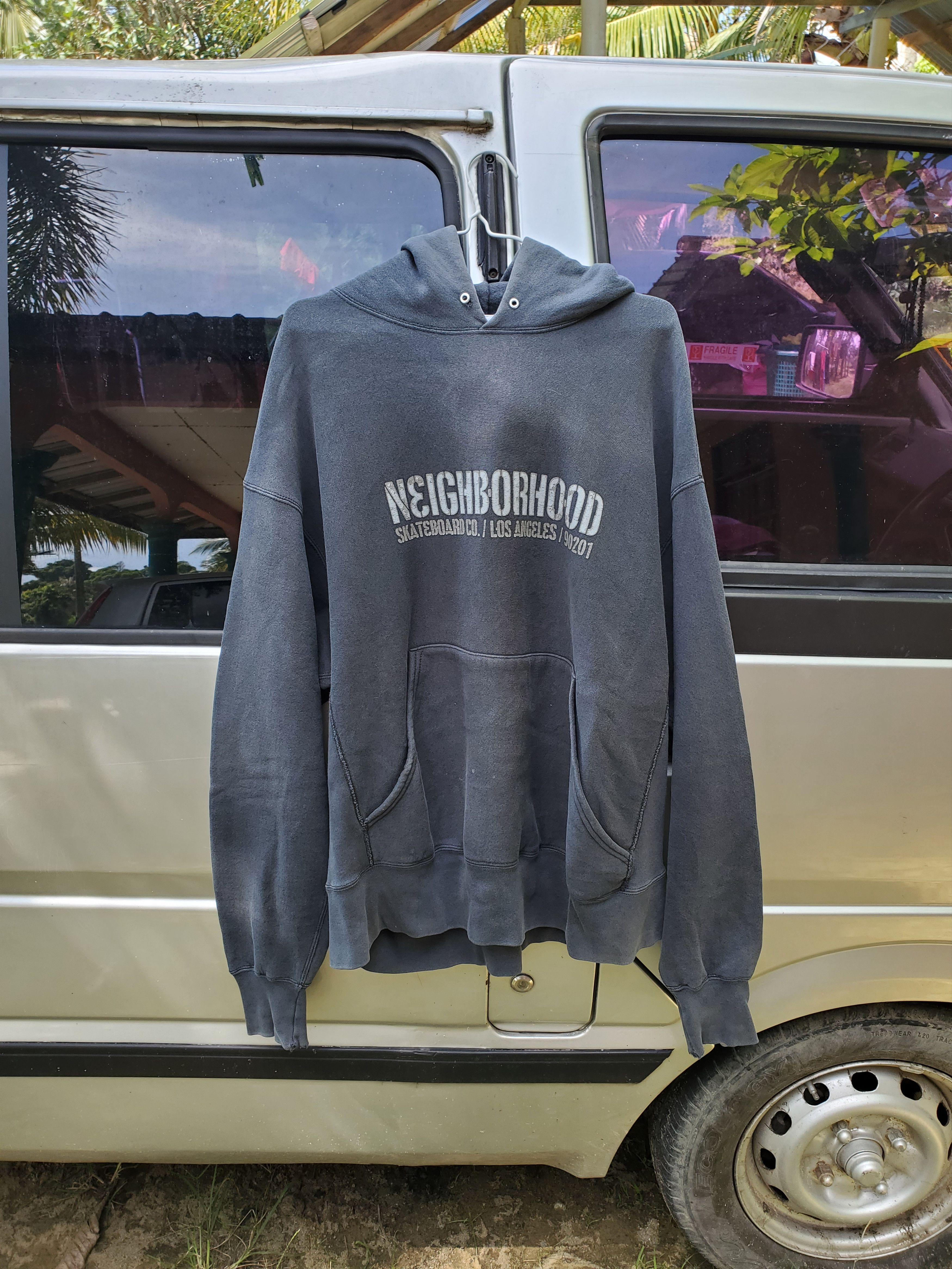 Neighborhood × Vintage Vintage 90s Neighborhood Skateboard Co. Sunfade Trashed🔥 Size US XL / EU 56 / 4 - 7 Thumbnail